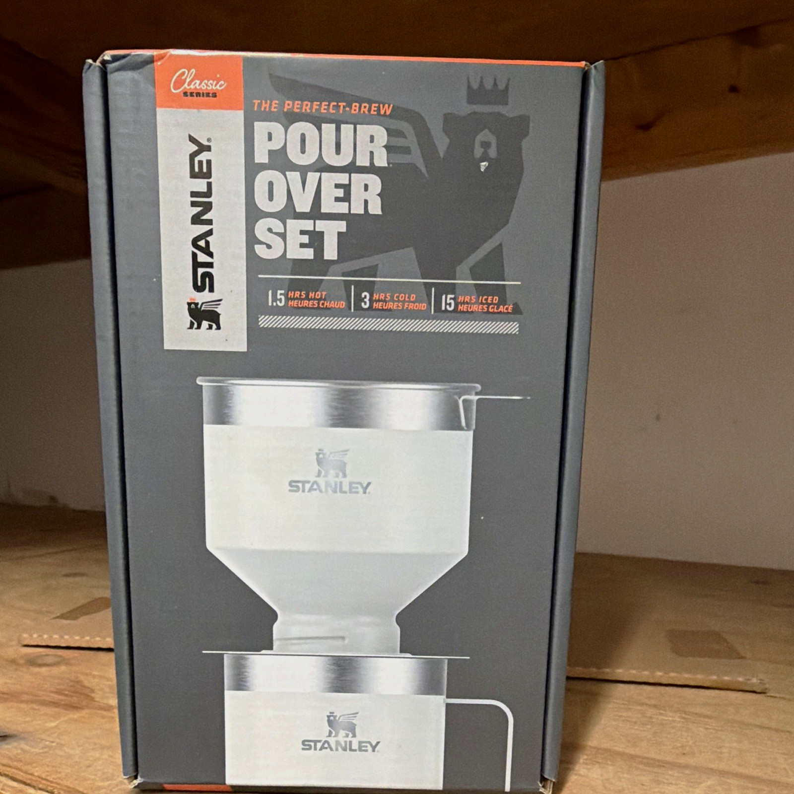 Stanley Classic Perfect-Brew Pour Over Set w/ Camp Mug 20oz BPA-Free White Stanley Classic Perfect-Brew Pour Over Set w/ Camp Mug 20oz BPA-Free White
