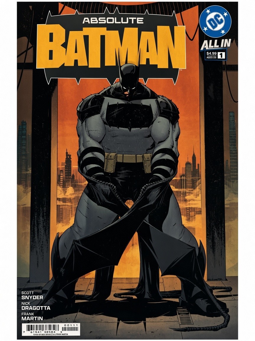 Absolute Batman #1 Nick Dragotta Cover FIRST EDITION (DC Comics December 2024)