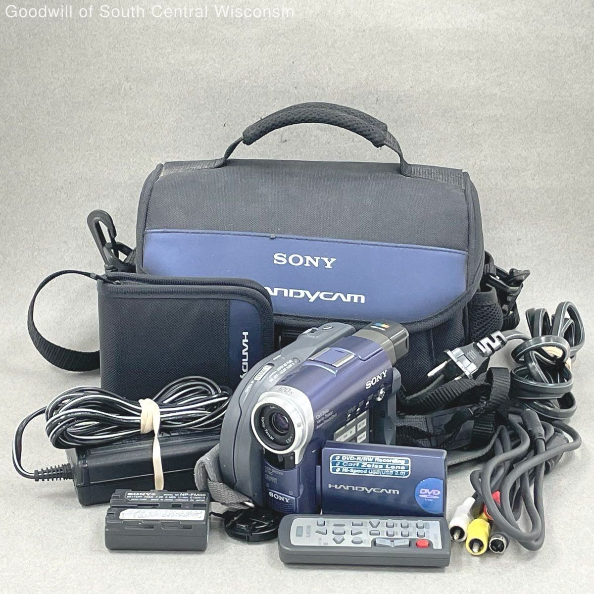 Sony Handycam DCR-DVD101 DVD-R/RW Camcorder - TESTED