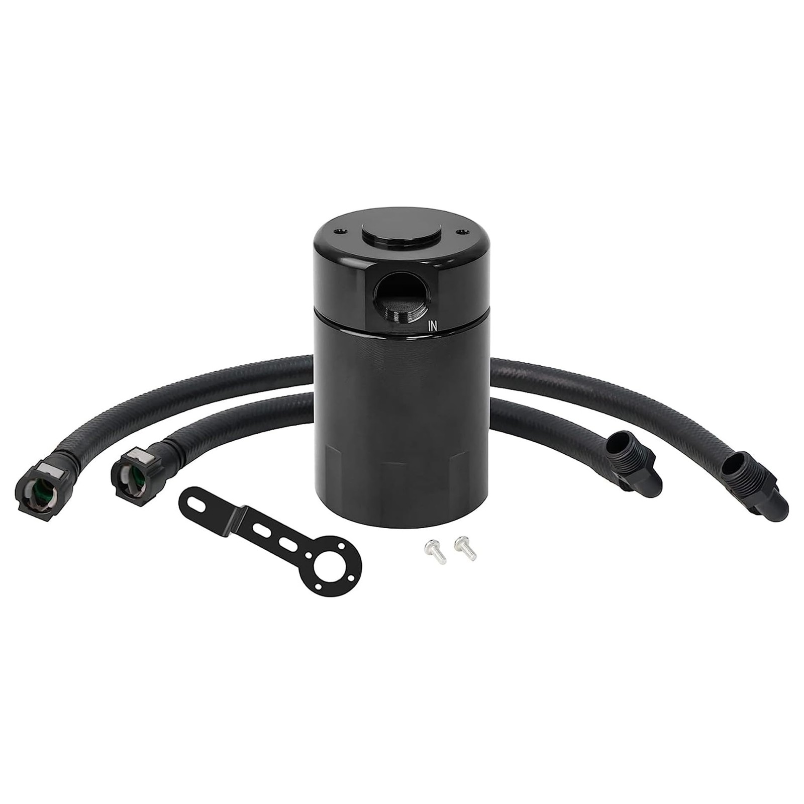 Air Oil Separator, Oil Catch Can Compatible with 2014-2018 Chevy Silverado 15...
