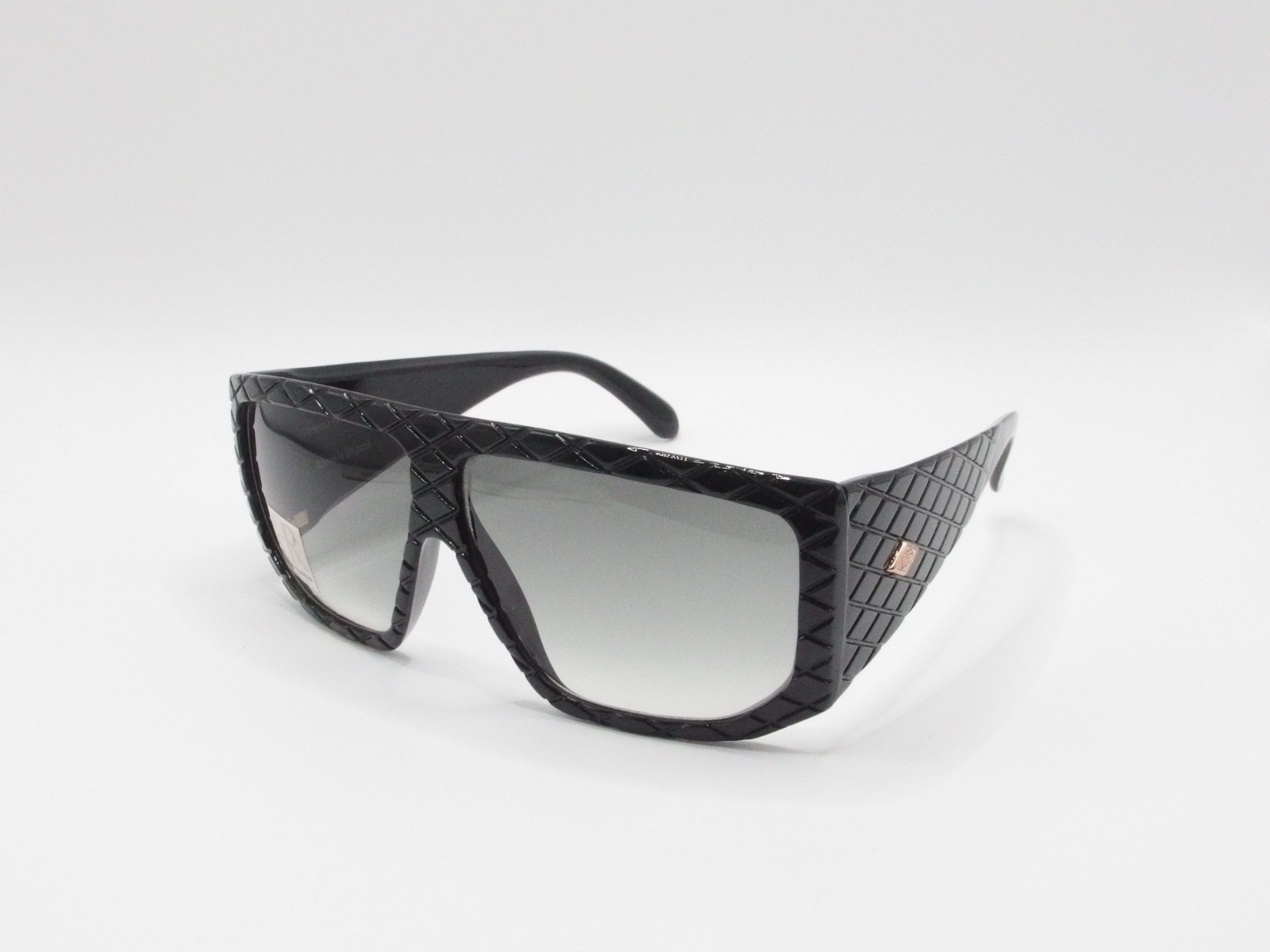 Vintage Helena Rubinstein Sunglasses 23 01 Black w/Grey Gradient Lens