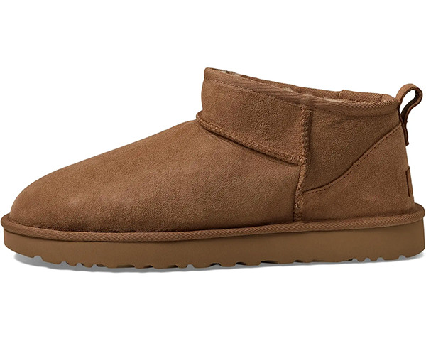 Sale UGG Classic Ultra Mini Women\'s Ankle Boots Chestnut NEW 100% Authentic 
