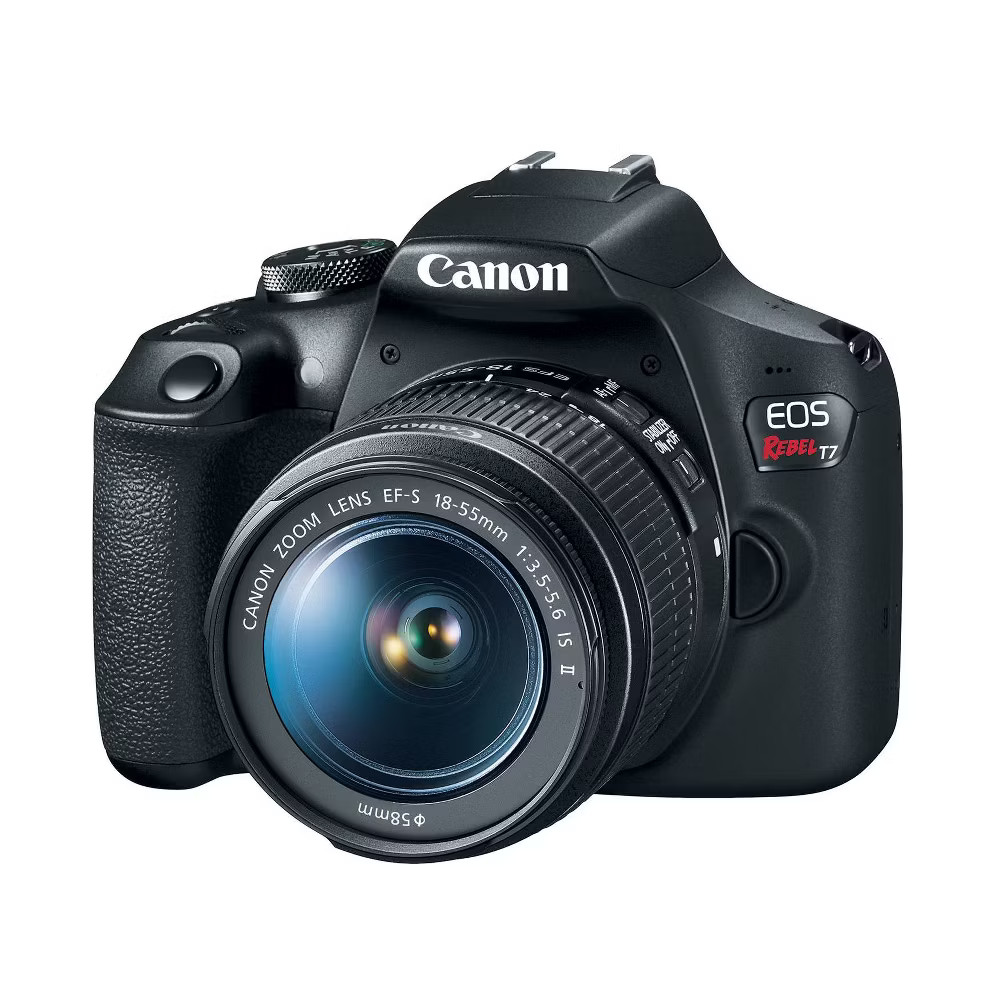 Canon EOS Rebel T7 EF-S 18-55mm IS II Kit: 24.1MP Digital SLR