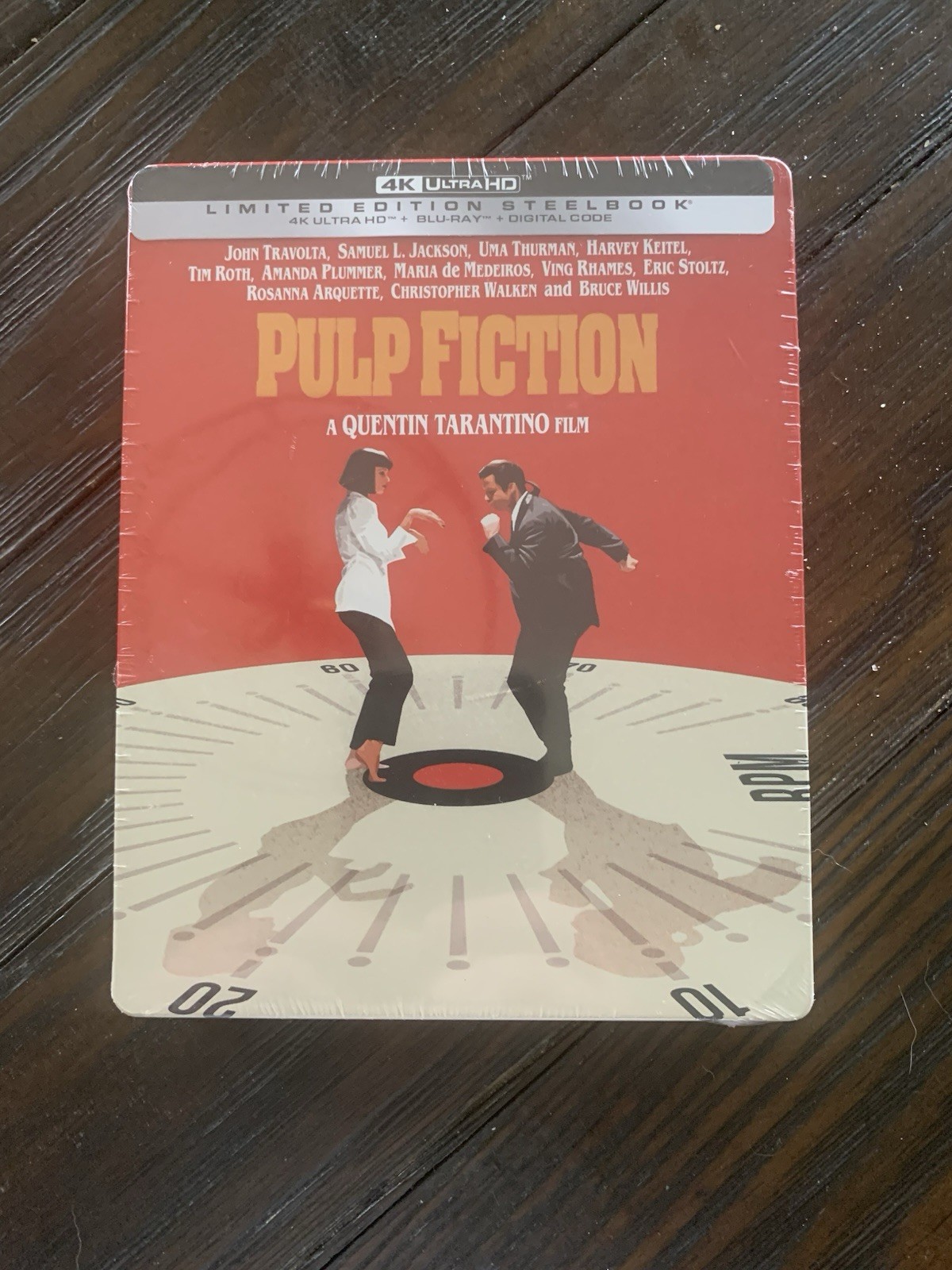Pulp Fiction - Limited Edition Steelbook (4K Ultra HD + Blu-ray + Digital) Pulp Fiction - Limited Edition Steelbook (4K Ultra HD + Blu-ray + Digital)