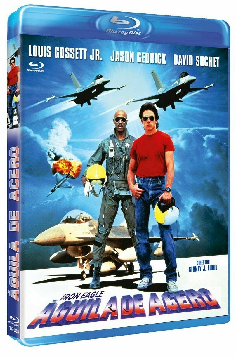 IRON EAGLE (1986) Blu-Ray BRAND NEW (Spanish Package includes English Audio)