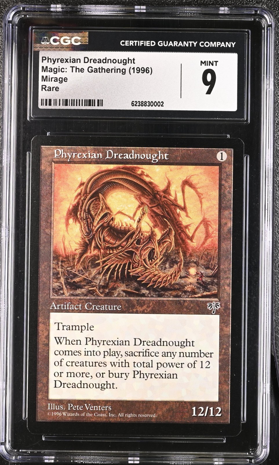 Phyrexian Dreadnought Mirage CGC 9 MTG Magic the Gathering