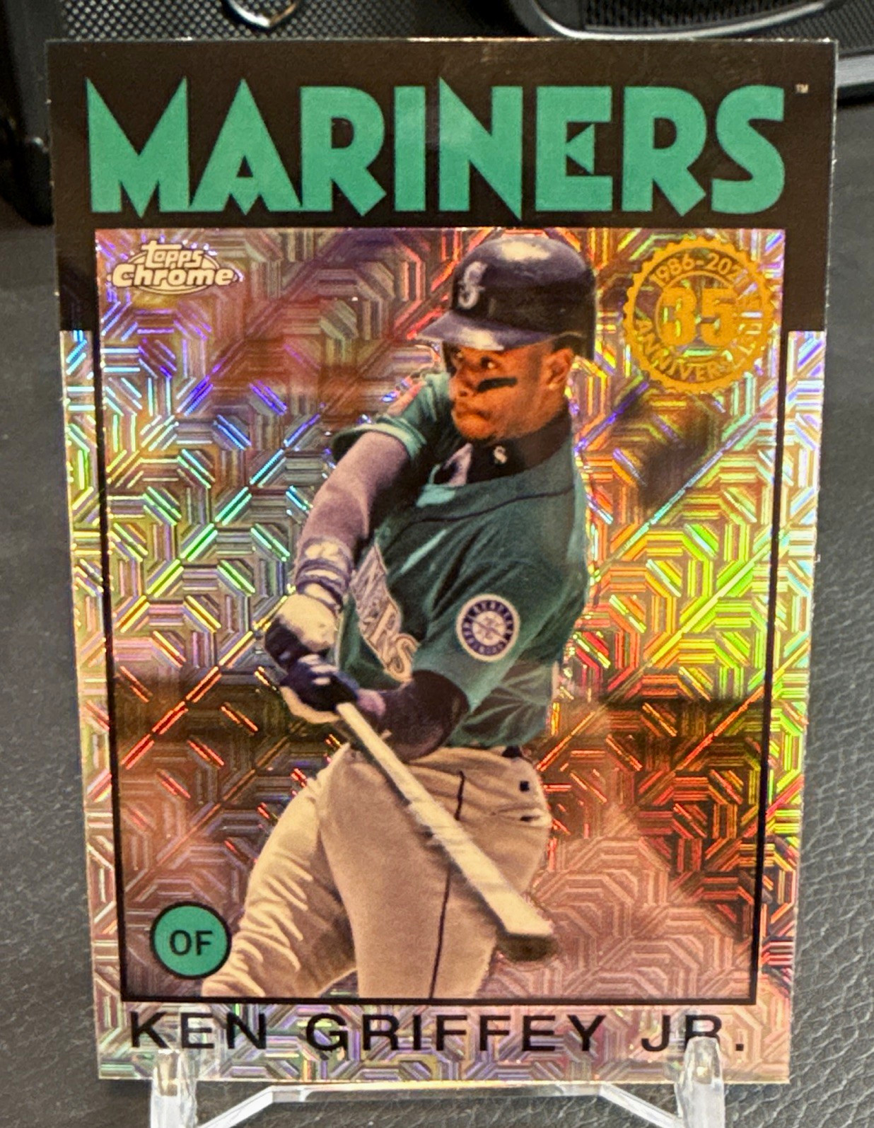 2021 Topps Series 2 1986 Chrome Mojo Ken Griffey Jr #86TC-2