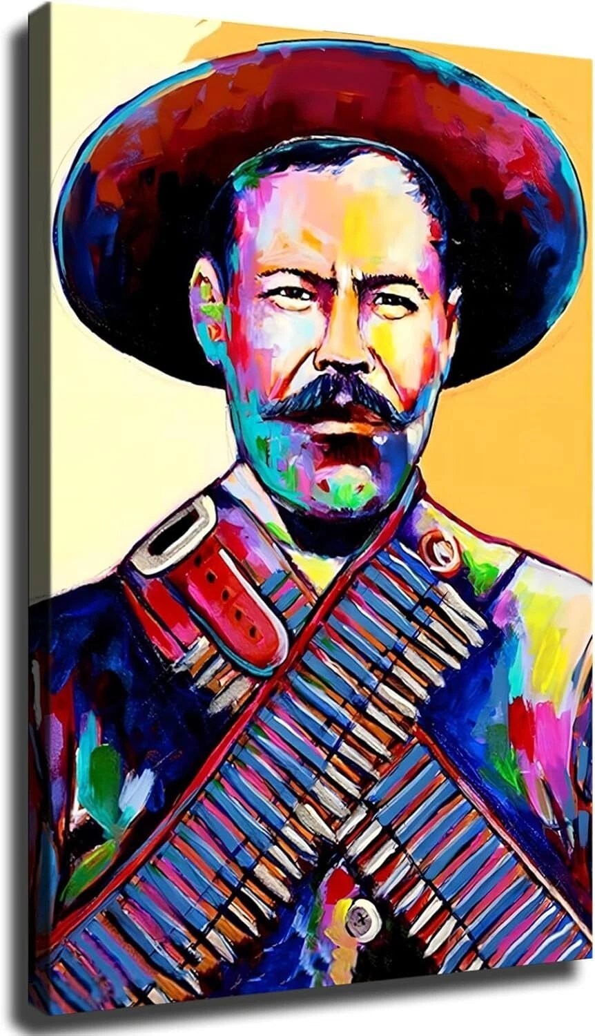 Pancho Villa, One of The Leaders of The Mexican Revolution 1910-1917 Poster