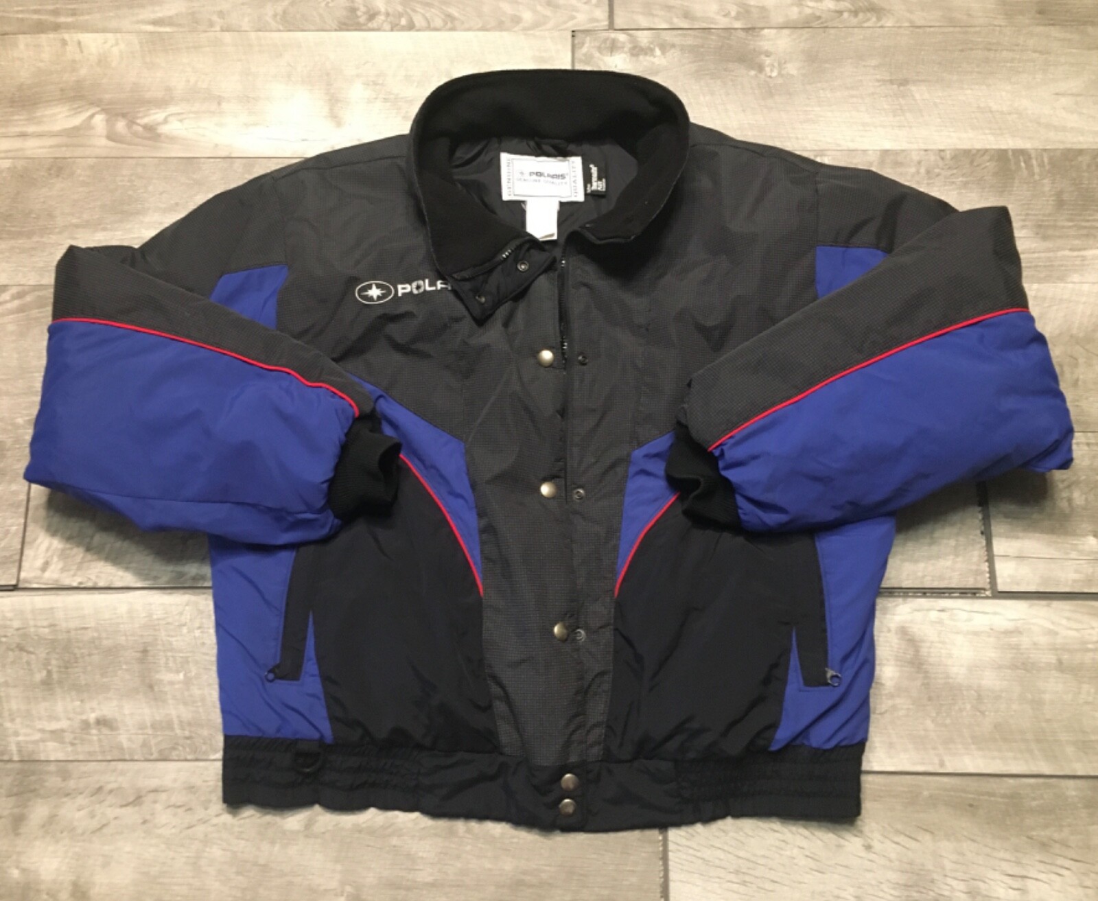 Polaris Pro Snowmobile Sled Insulated Racing Womens Jacket Coat XLarge Vintage Polaris Pro Snowmobile Sled Insulated Racing Womens Jacket Coat XLarge Vintage
