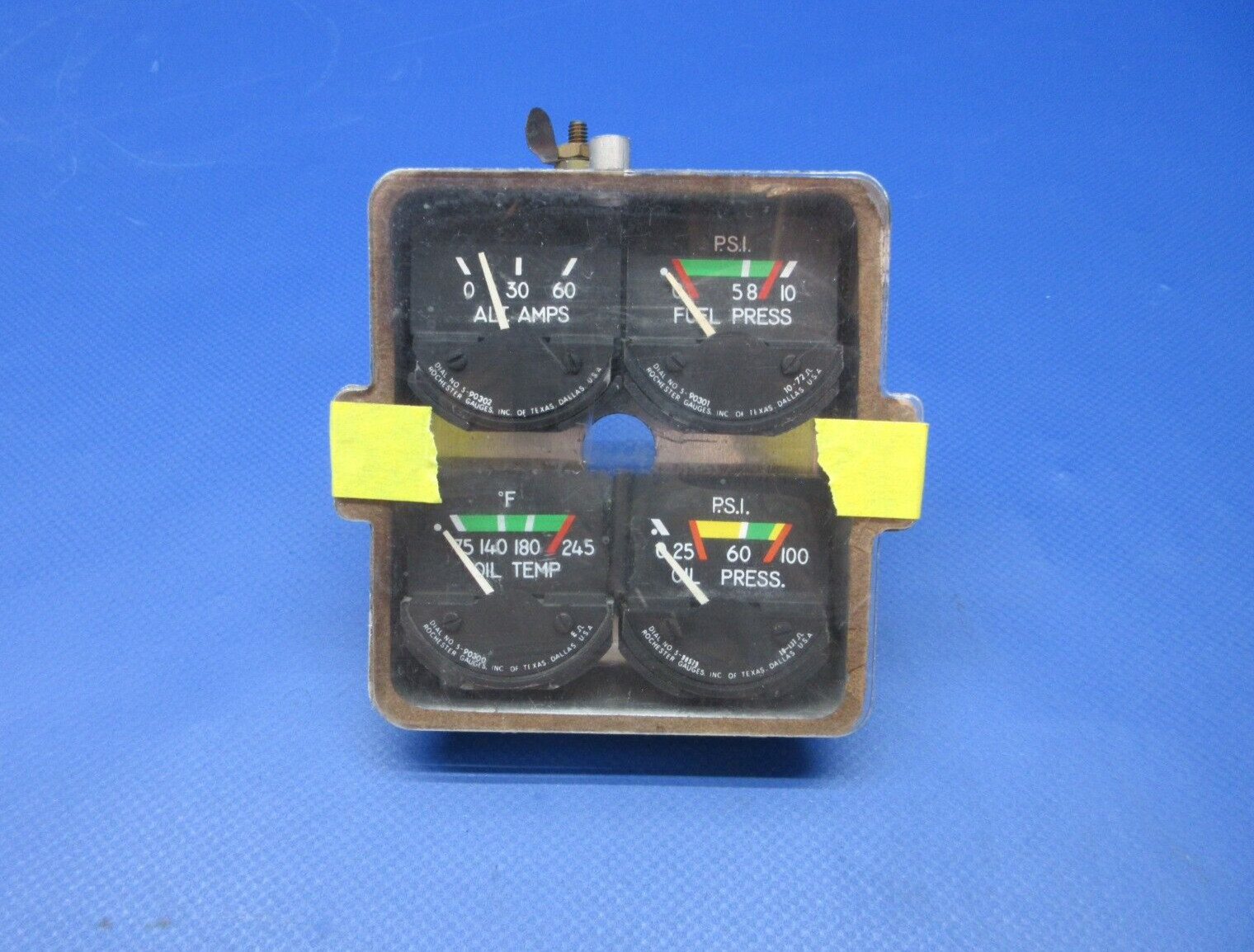 Piper PA-38-112 Instrument Cluster Gauge 14v 77913-2 WARRANTY (0425-1241)