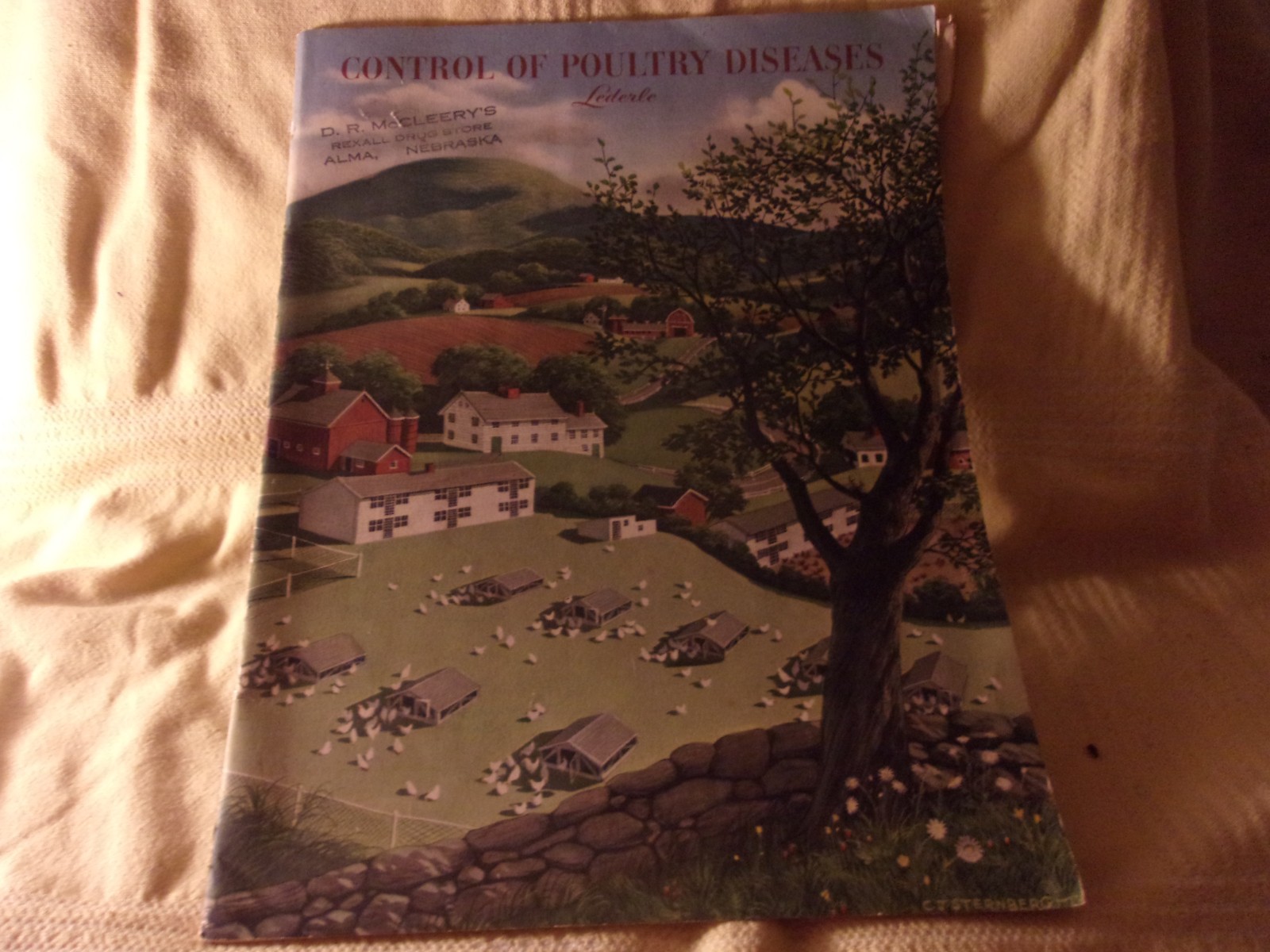 VTG 1952 Control of Poultry Diseases Brooklet Chickens Farmlife