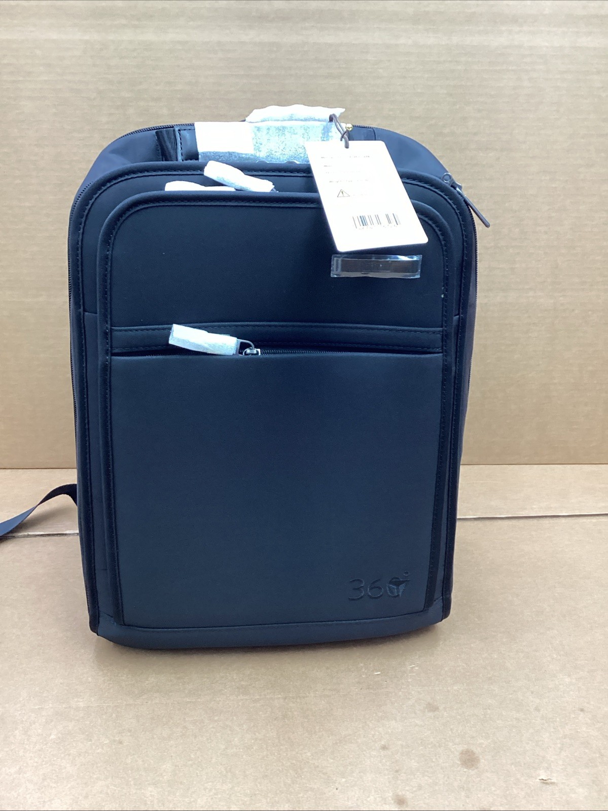 Hartmann Metropolitan Slim Travel Backpack Deep Black New In Box