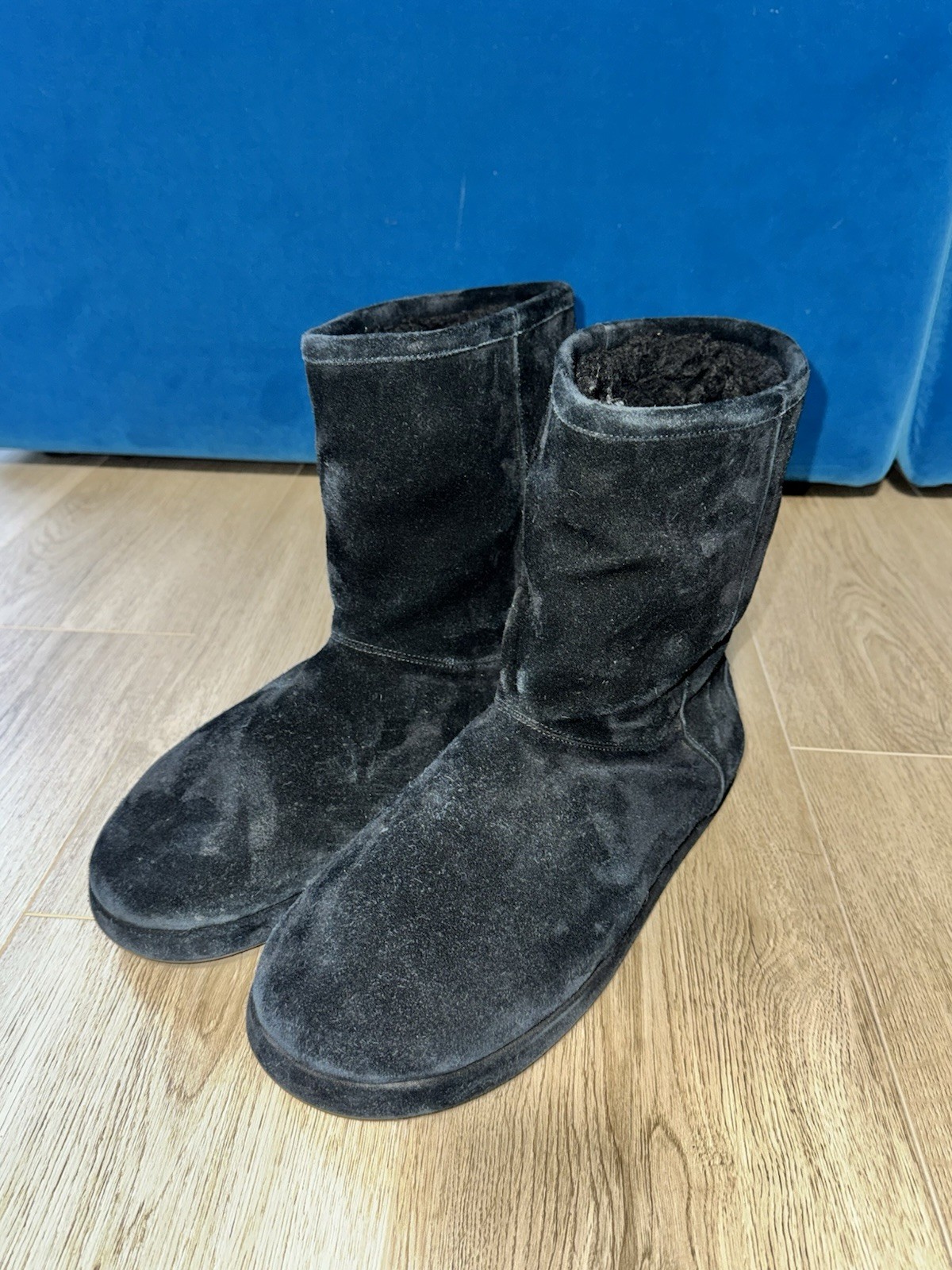 BALENCIAGA ALASKA SOFT BOOTS SIZE 45 US 12 BLACK BOOTIES