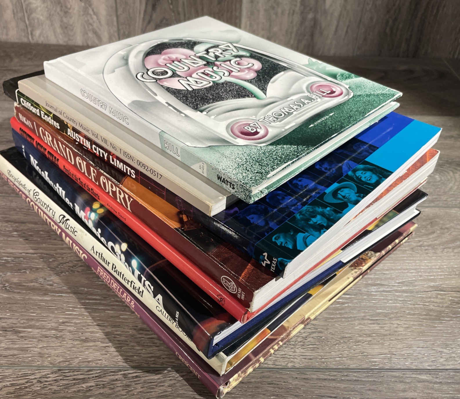 Country Music Book Lot 8 Books Austin City Limits Grand Ole Opry Dolly