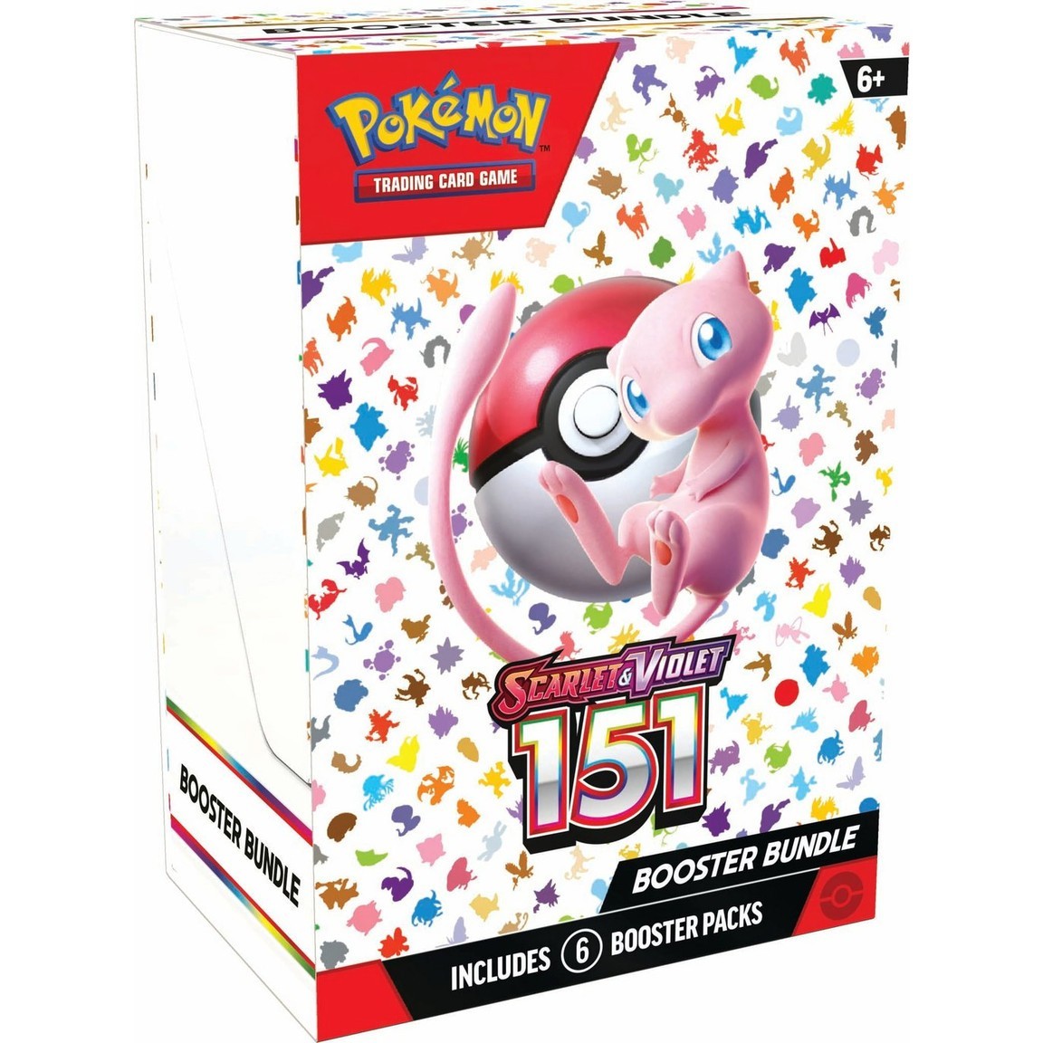 Pokemon TCG Scarlet and Violet: 151 Booster Bundle (6 Packs)