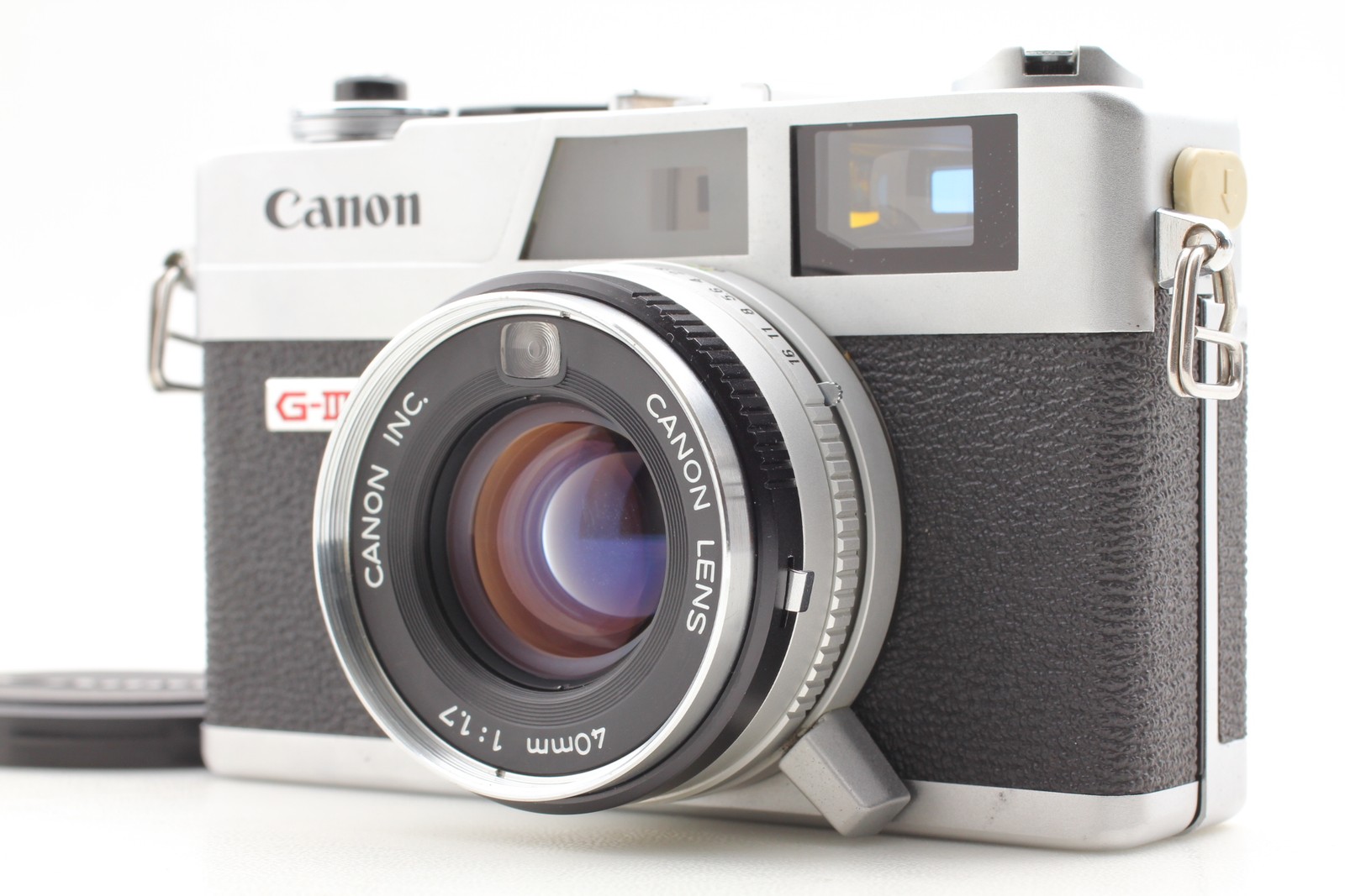[ N MINT ] Canon Canonet QL17 G III Silver 35mm Rangefinder Camera From JAPAN