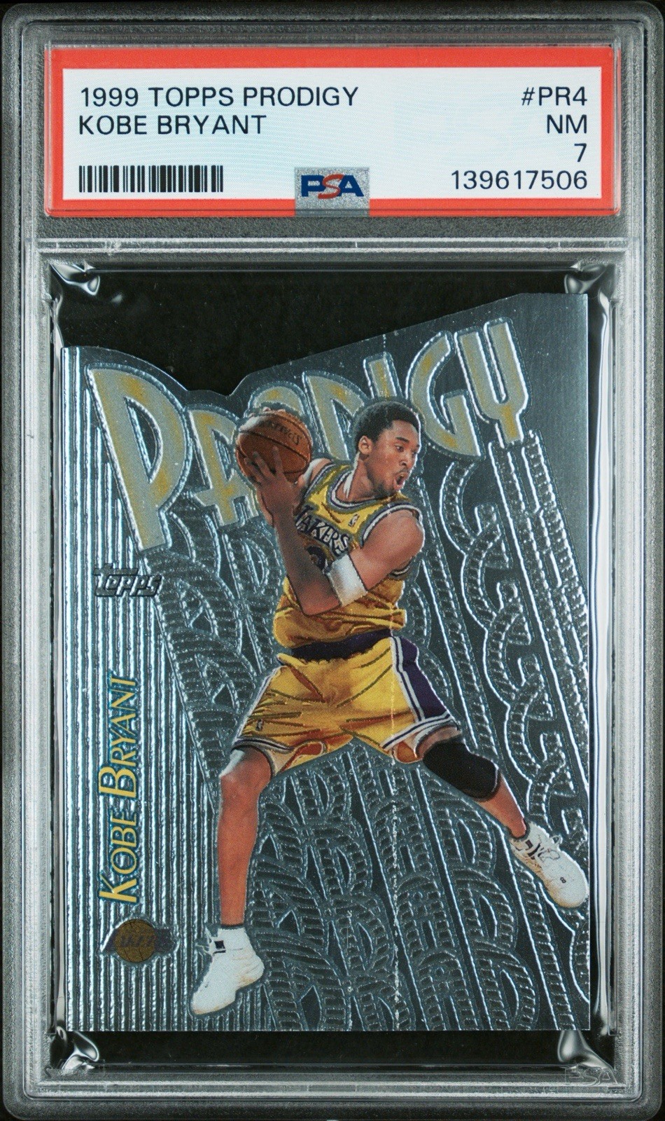 1999-00 Topps - Prodigy Kobe Bryant #PR4 PSA 7