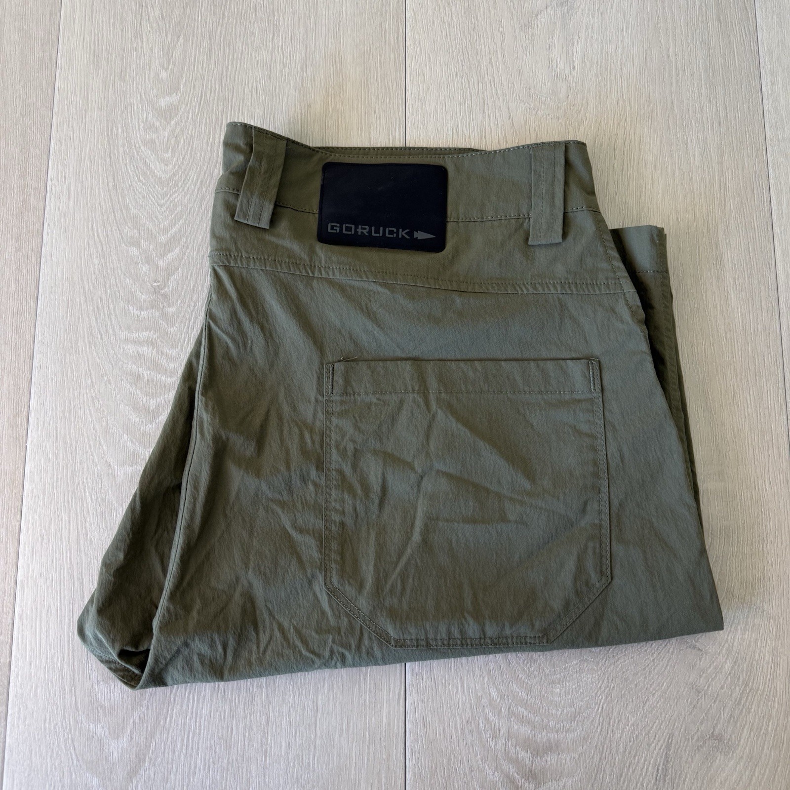 GORUCK Simple Shorts Men’s 34 Green Tactical Nylon Lightweight Tough Dry USA