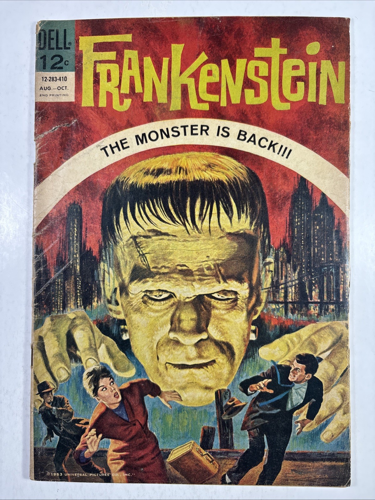 Frankenstein #1 (Dell Comics March-May 1963) Frankenstein #1 (Dell Comics March-May 1963)
