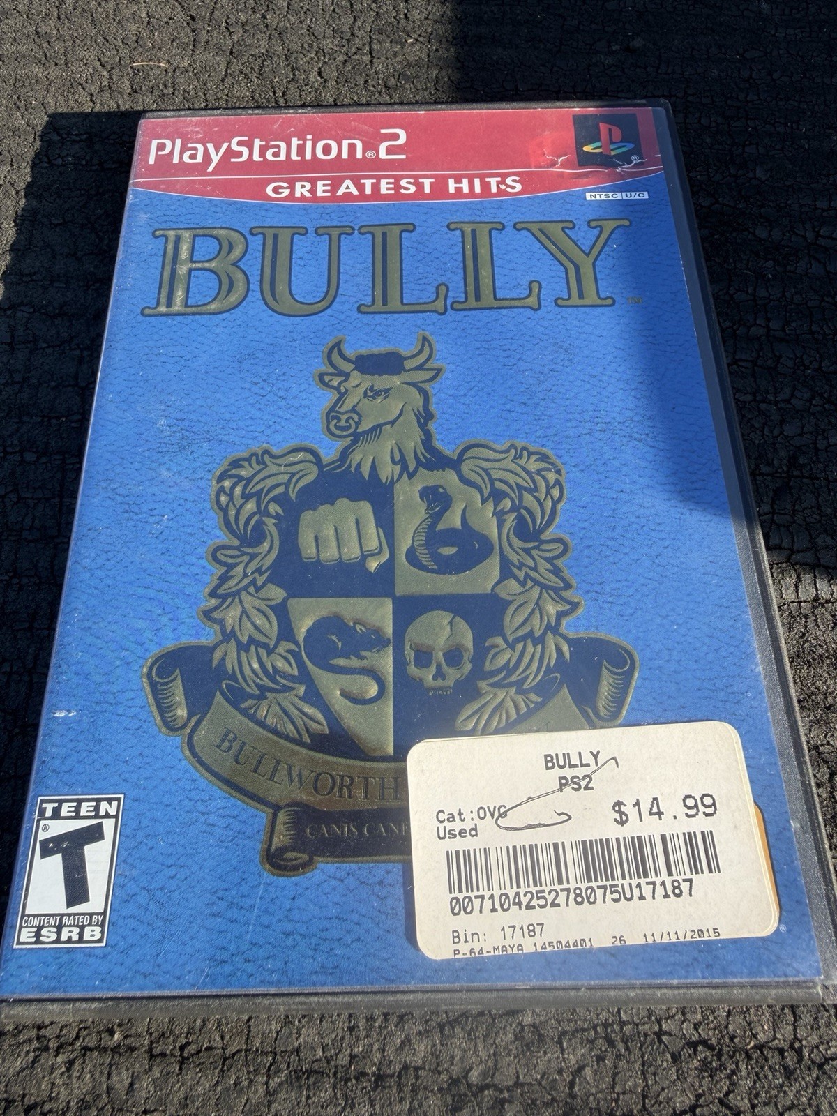 Rockstar Games Bully PS2 Greatest Hits Complete Manual Included NTSC-U/C 2006 Rockstar Games Bully PS2 Greatest Hits Complete Manual Included NTSC-U/C 2006