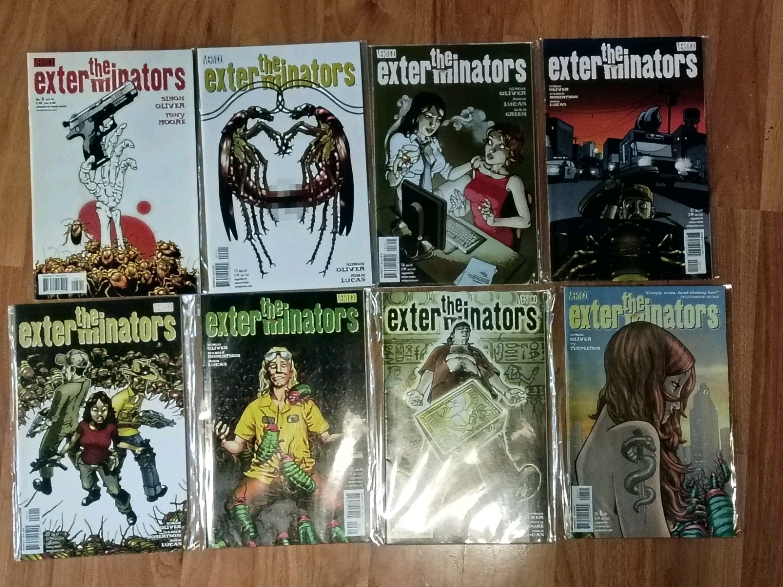 THE EXTERMINATORS (DC Vertigo) High Grade NM/M Lot - 8 Issues (Oliver & Moore)