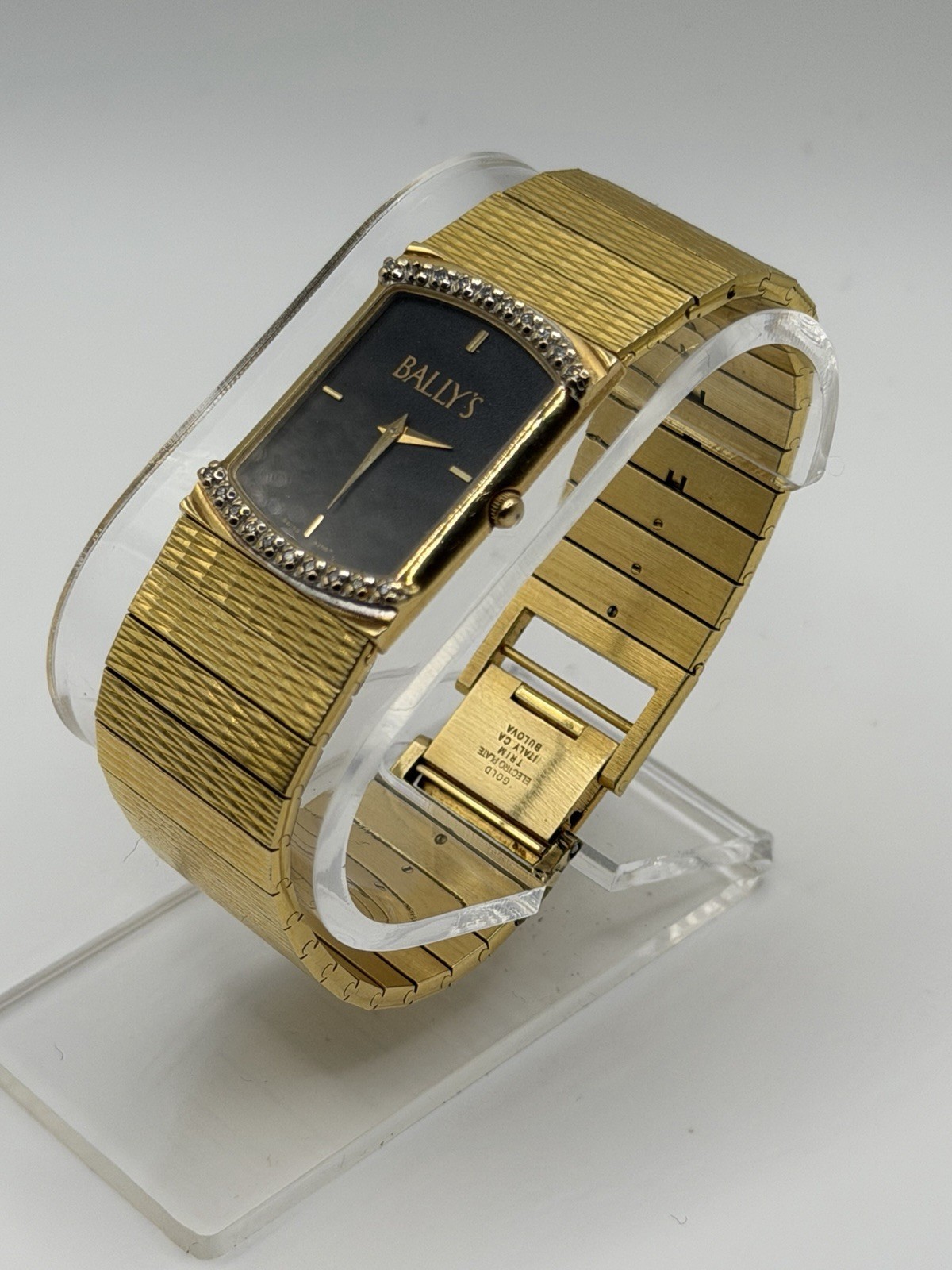 Rare Vintage Bally\'s Las Vegas by Bulova Swiss Watch (New Battery) Read Desc. Rare Vintage Bally\'s Las Vegas by Bulova Swiss Watch (New Battery) Read Desc.
