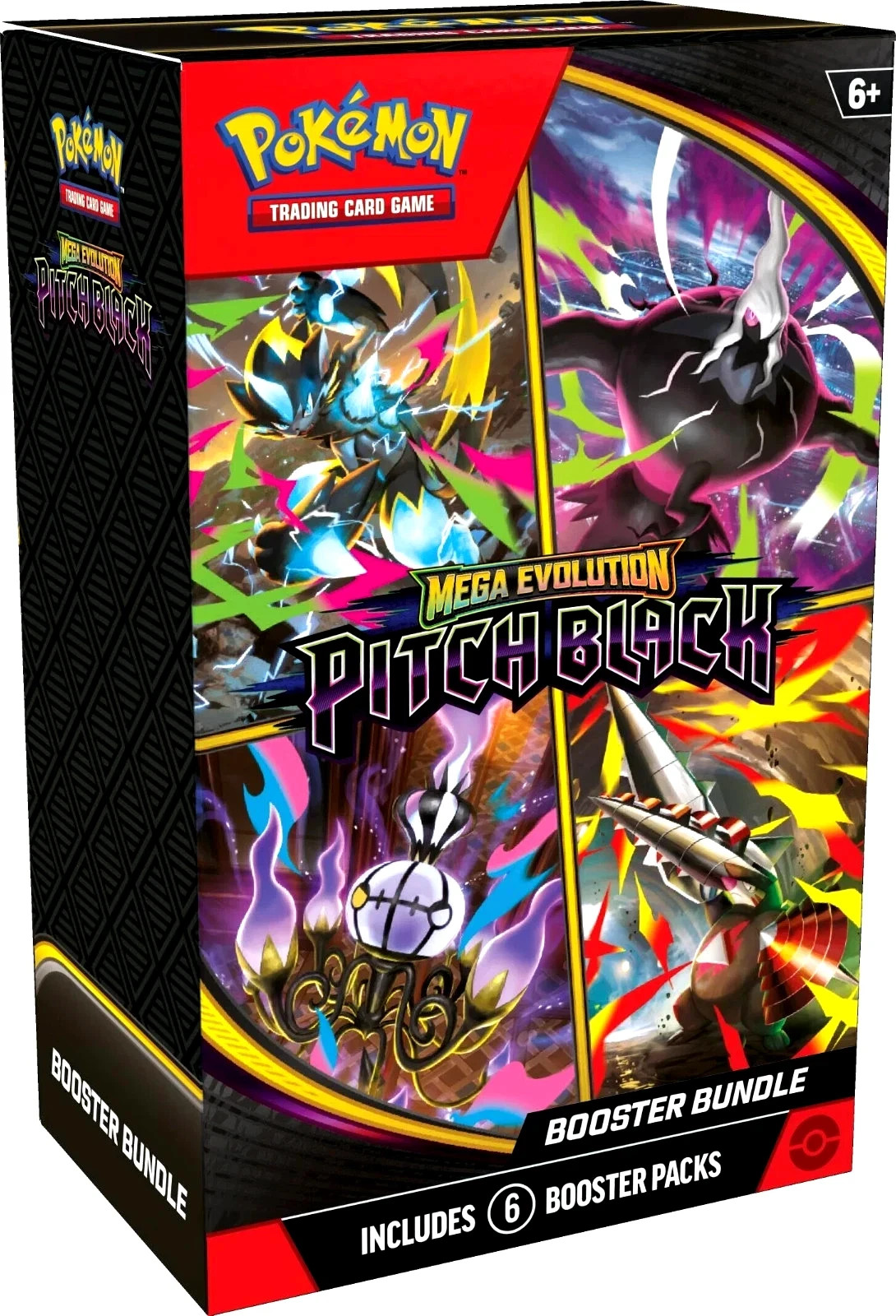 ME05 Pitch Black Booster Bundle 6 Booster Packs Trading Card Game Sealed Box