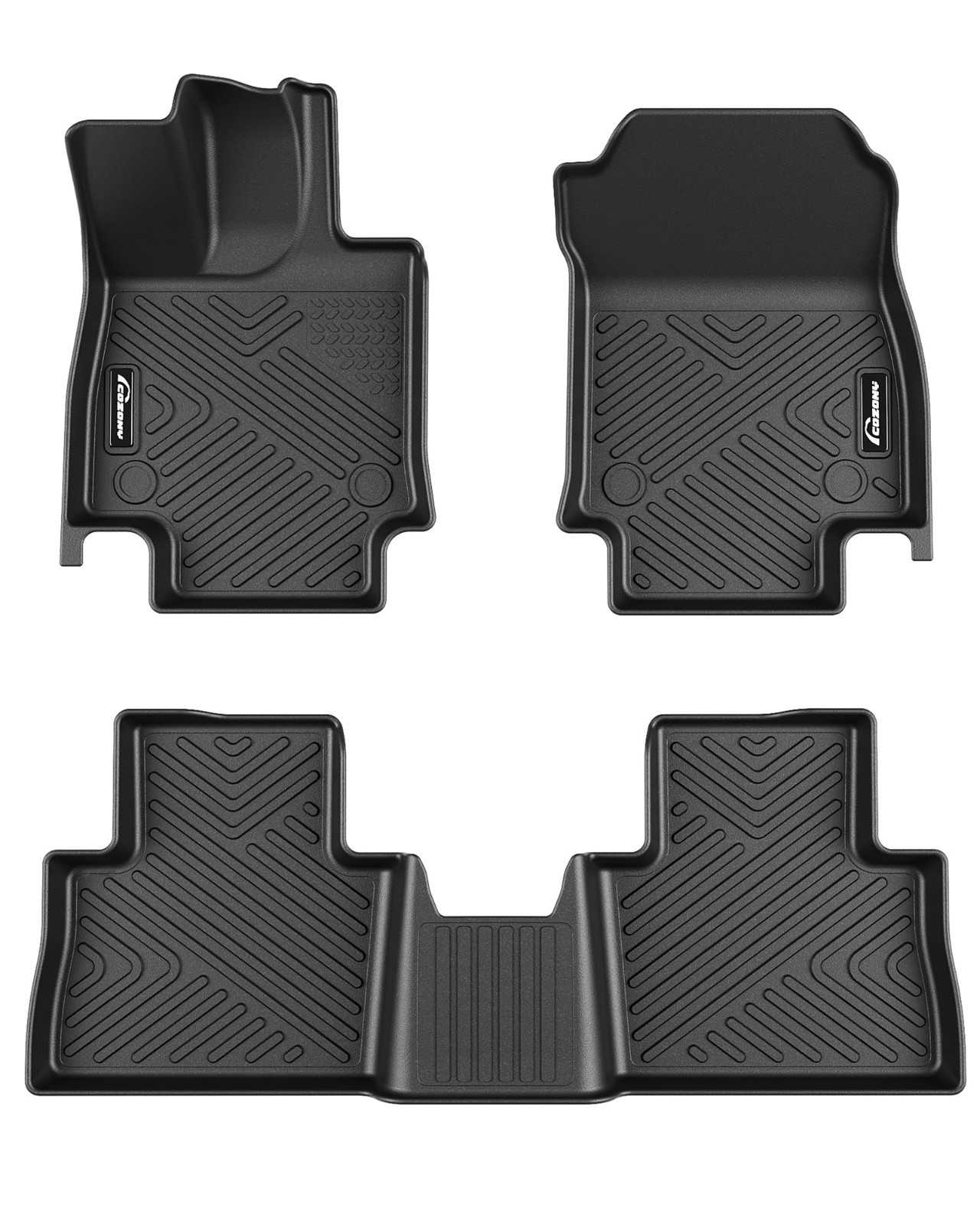 COZONY TPE 2 Row Floor Mats for 2022-2025 Lexus NX250 NX350 NX350h Floor Liners
