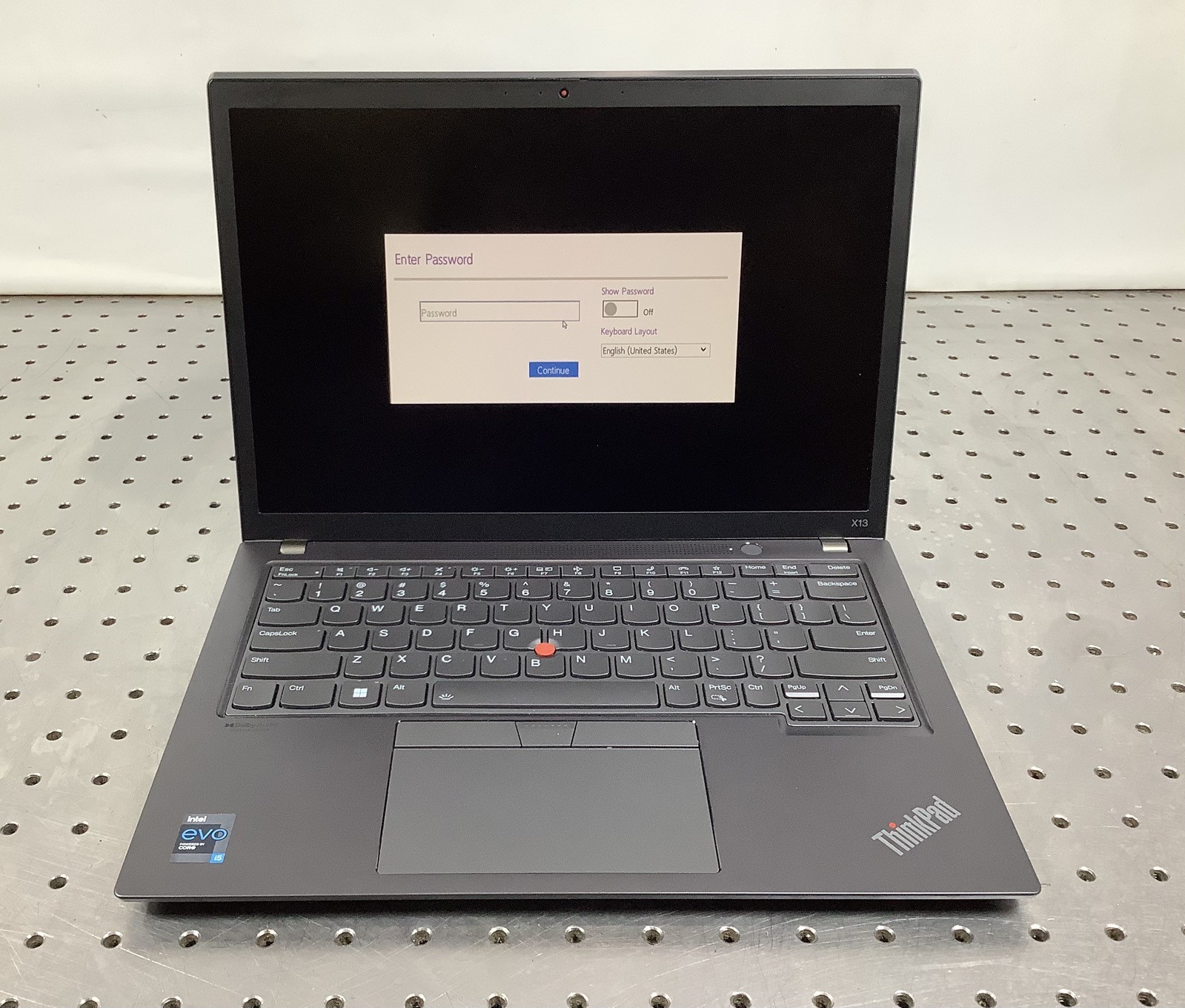 Lot of 2 Lenovo ThinkPad X13 Yoga Gen 2 - i5-1135G7 8GB RAM No SSD *BIOS LOCKED*