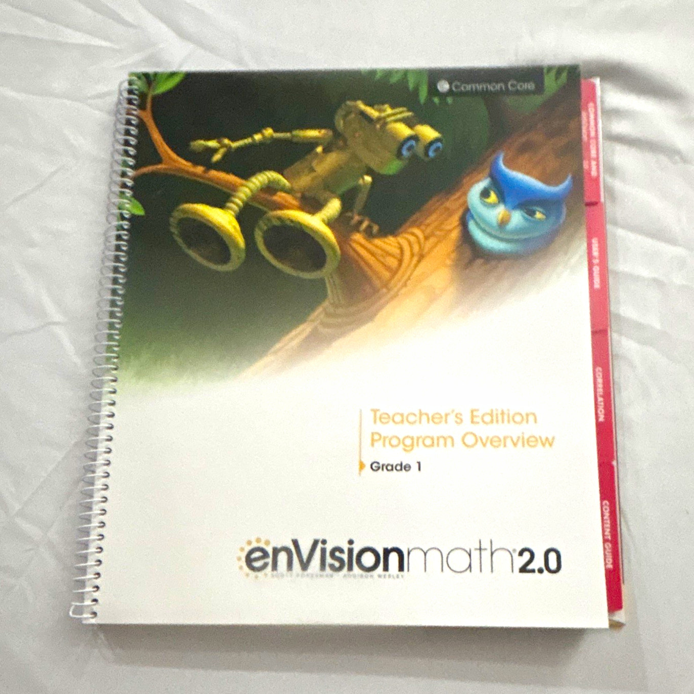 enVisionmath 2.0 Grade 1 Teacher Edition Program Overview Common Core BRAND NEW
