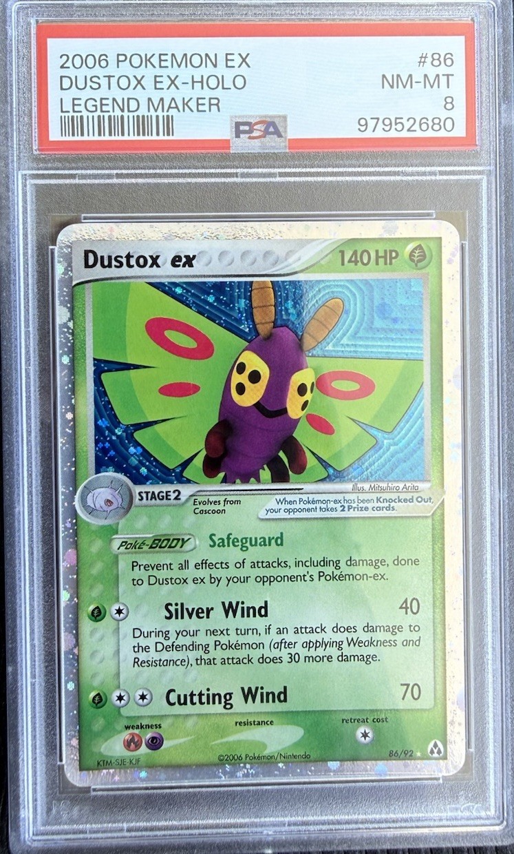 Dustox ex 86/92 EX Legend Maker Holo