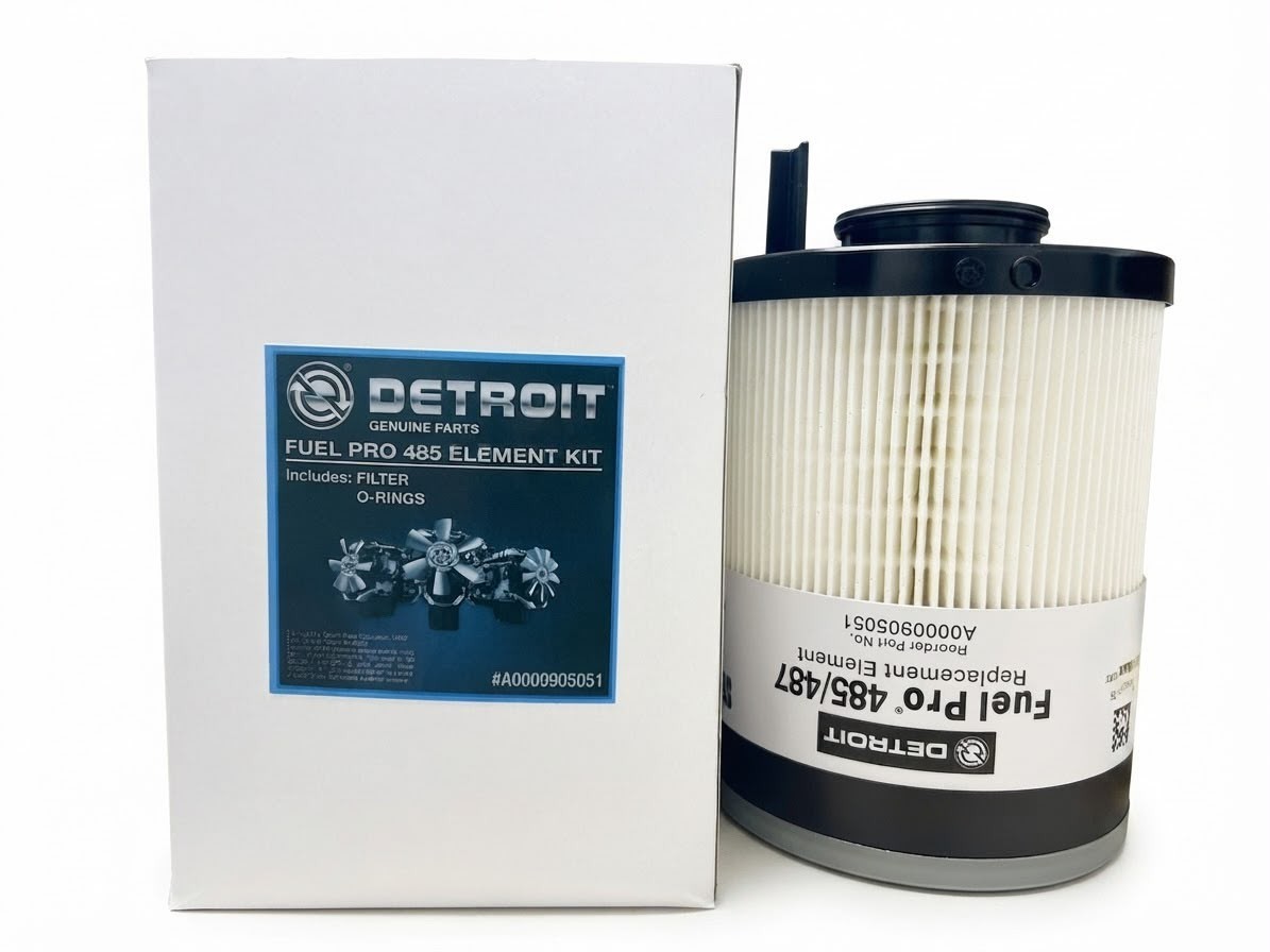 (2 PACK)A0000905051 Detroit DD13,DD1,DD16 FUEL PRO 485; Cummins ISX12/ ISX15/ISX