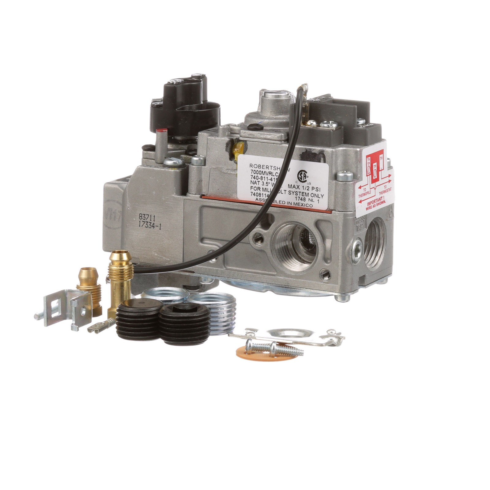 Mavrik 1/2 in Millivolt Gas Combination Safety Valve Replaces Star