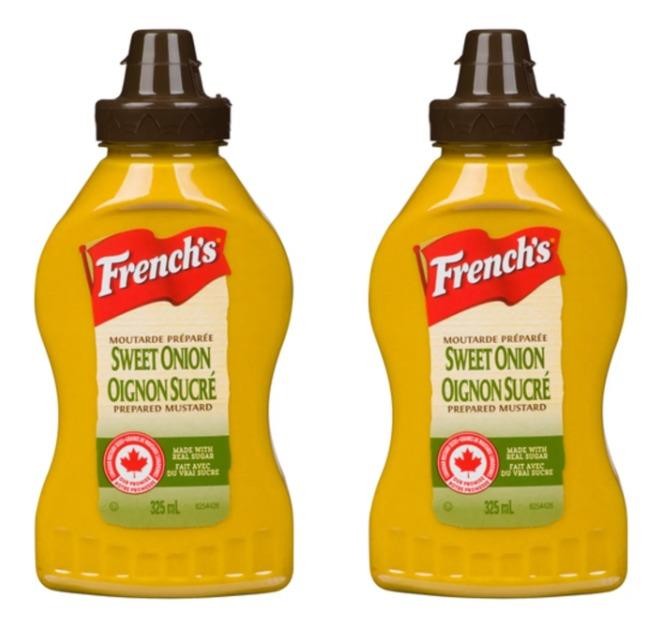 French\'s Mustard Sweet Onion 325 ml (2 Pack)