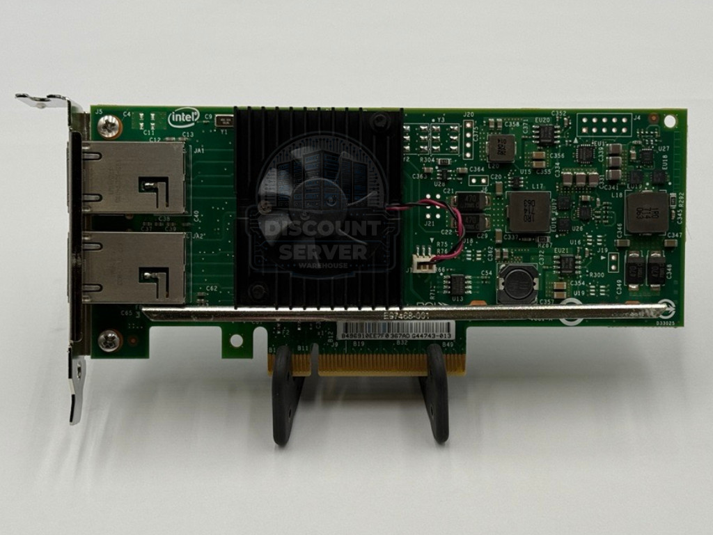 Dell Intel X540-T2 2x 10GbE RJ45 PCIe Adapter 3DFV8 LP Bracket Dell Intel X540-T2 2x 10GbE RJ45 PCIe Adapter 3DFV8 LP Bracket