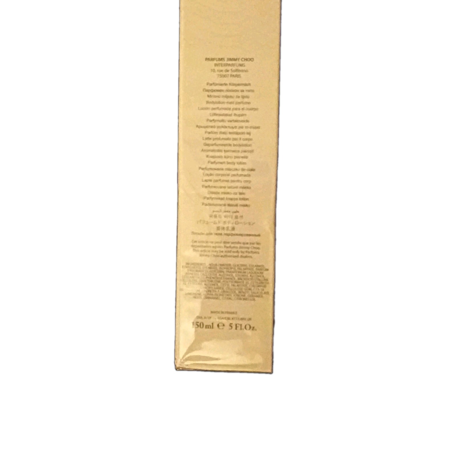 Jimmy Choo L\'Eau Perfumed Body Lotion for Women, Lotion Formulation 5 Oz Bottle Jimmy Choo L\'Eau Perfumed Body Lotion for Women, Lotion Formulation 5 Oz Bottle