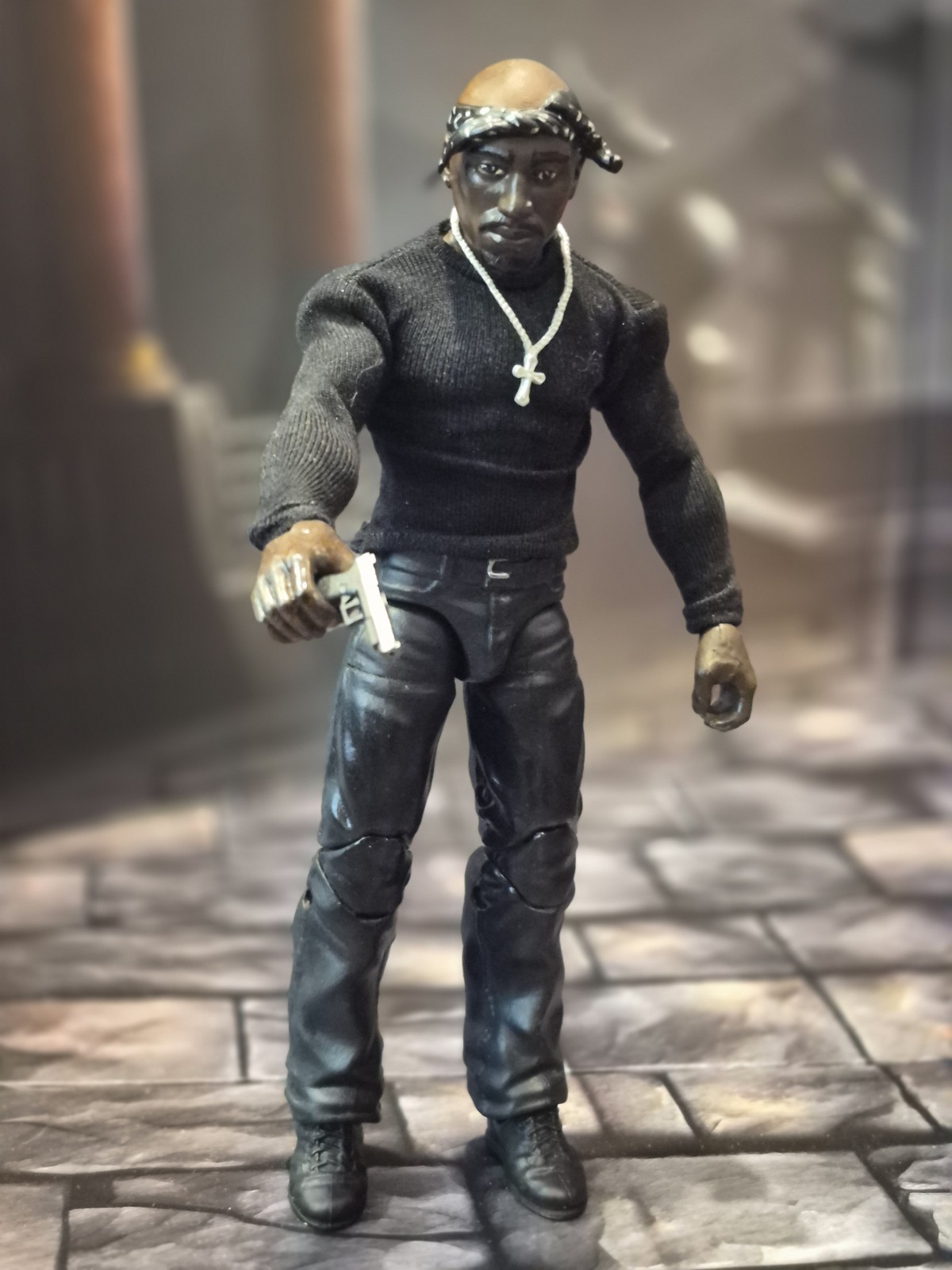 TUPAC MAKAVELI Action Figure 1/12 Action Elite Style 🔥 Has GUN W/ CUSTOM SHIRT TUPAC MAKAVELI Action Figure 1/12 Action Elite Style 🔥 Has GUN W/ CUSTOM SHIRT