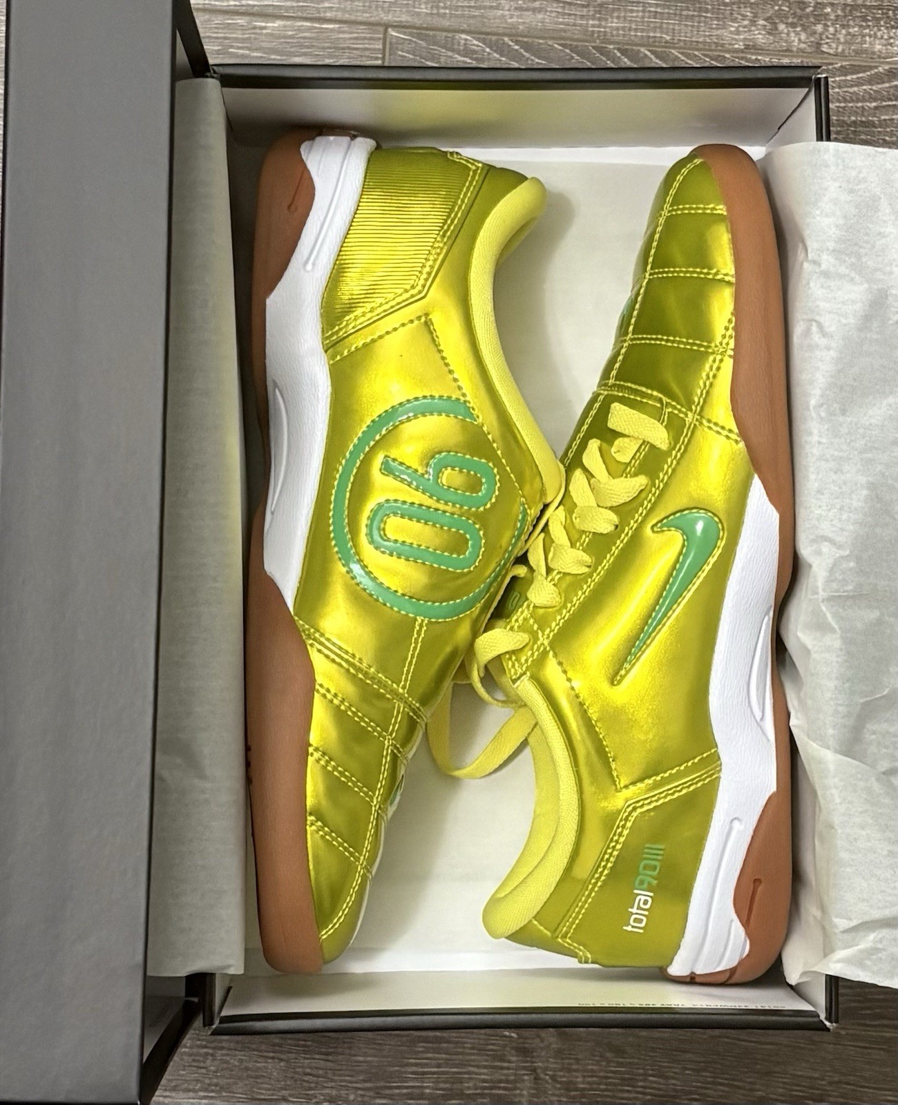 BNIB Nike Total 90 3 III SP Neon Yellow HJ9351-700 (US 14M)