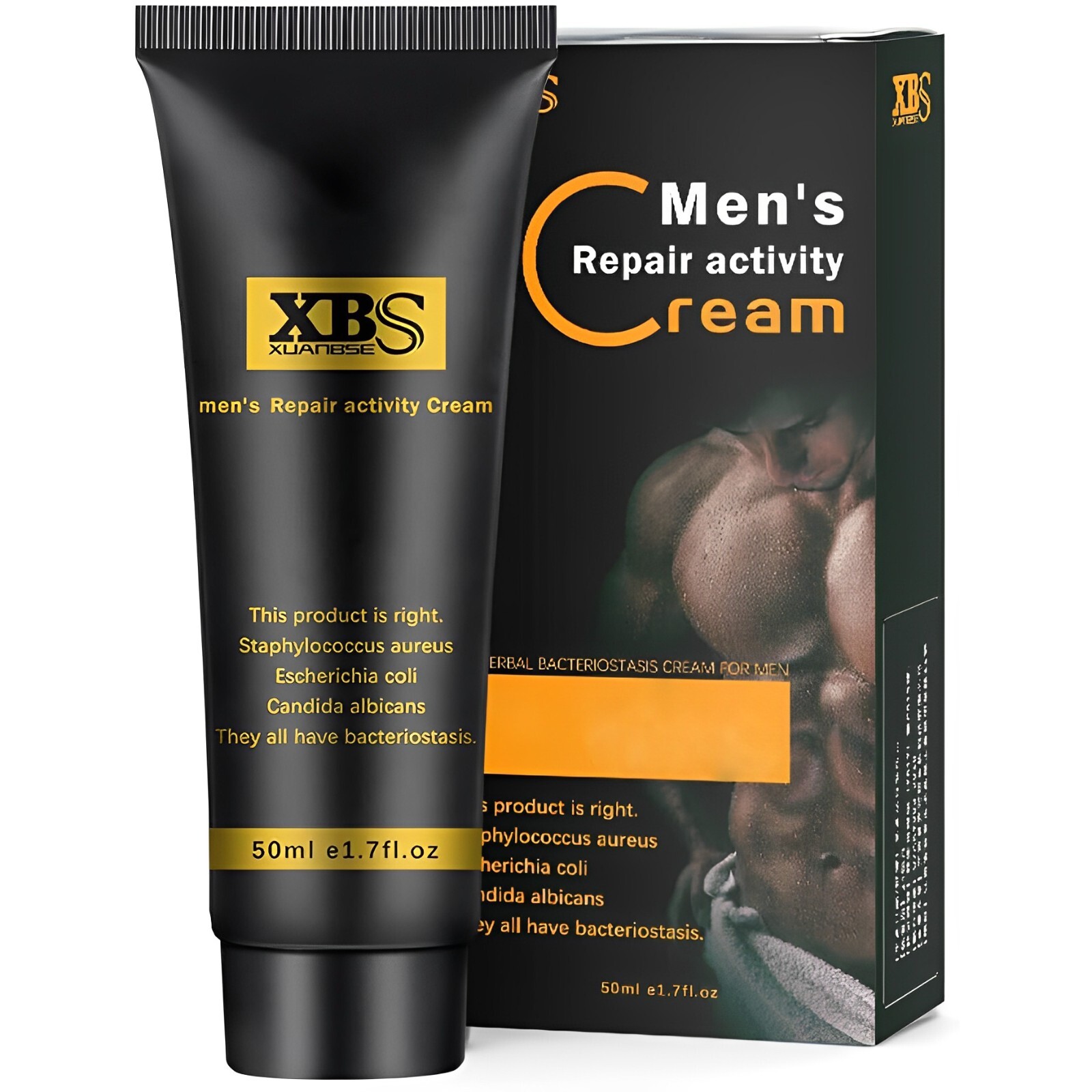 XBS Men\'s Repair Activity Cream Male Enlargement Cream XXL 50ml Enlarger Gel Men