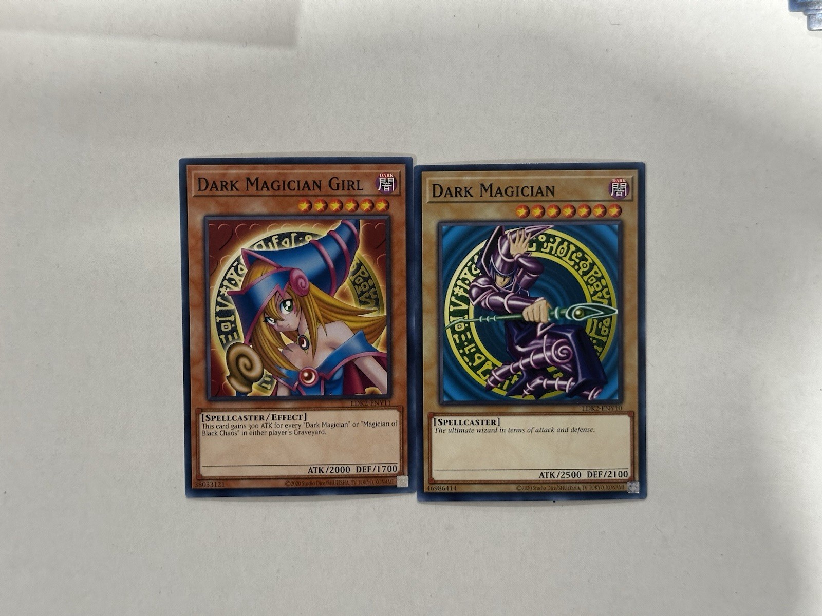 1x Dark Magician + 1x Dark Magician Girl | LDK2 | NM | Commons | YuGiOh 1x Dark Magician + 1x Dark Magician Girl | LDK2 | NM | Commons | YuGiOh
