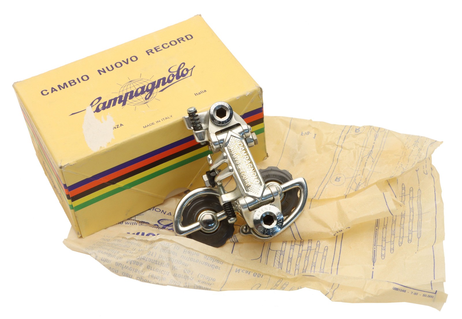 Campagnolo Nuovo Record 1020/A V3 Rear Derailleur NOS NEW Campagnolo Nuovo Record 1020/A V3 Rear Derailleur NOS NEW