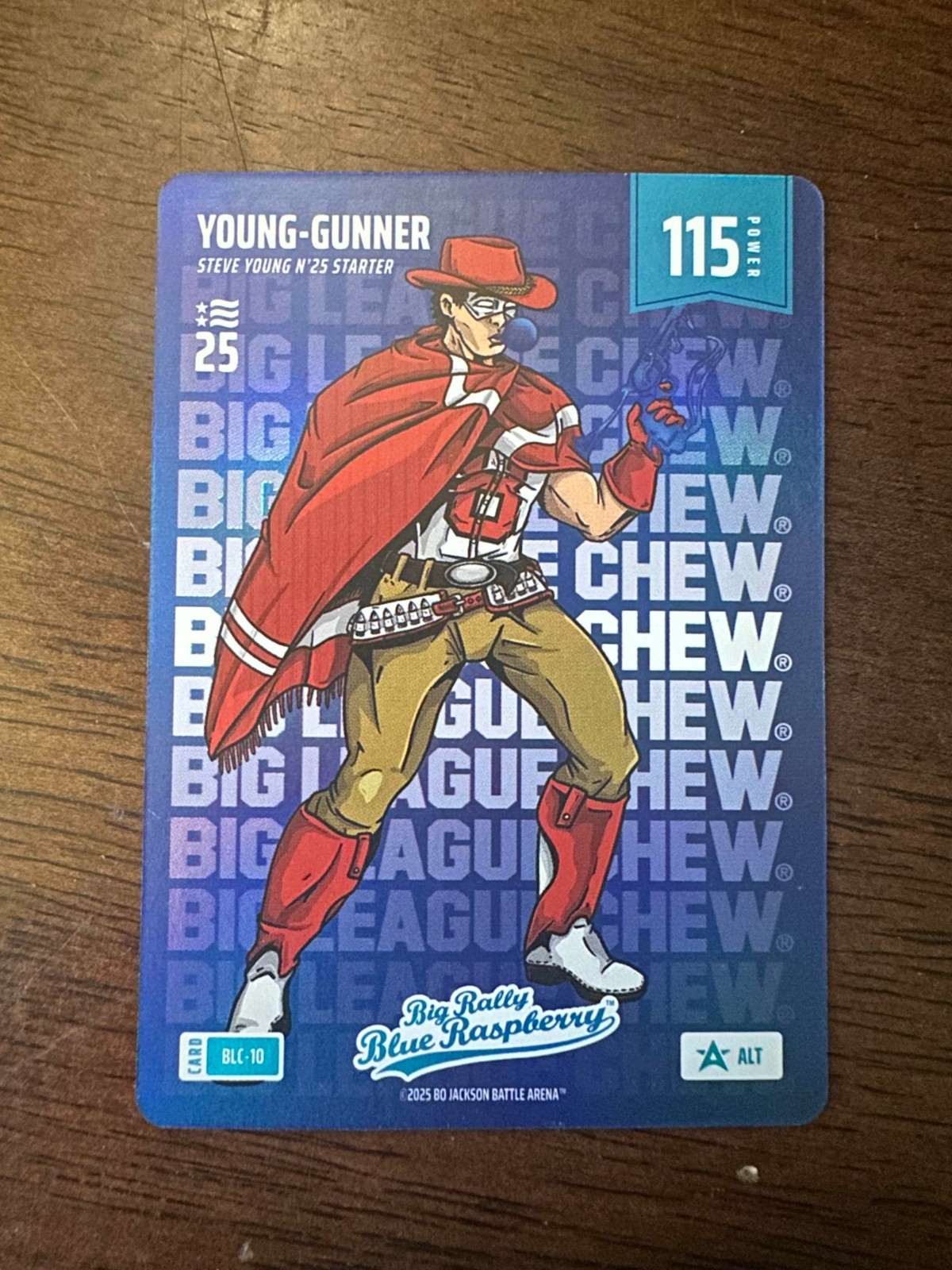 Young-Gunner - Steve Young - N25 BLC- Bo Jackson Battle Arena