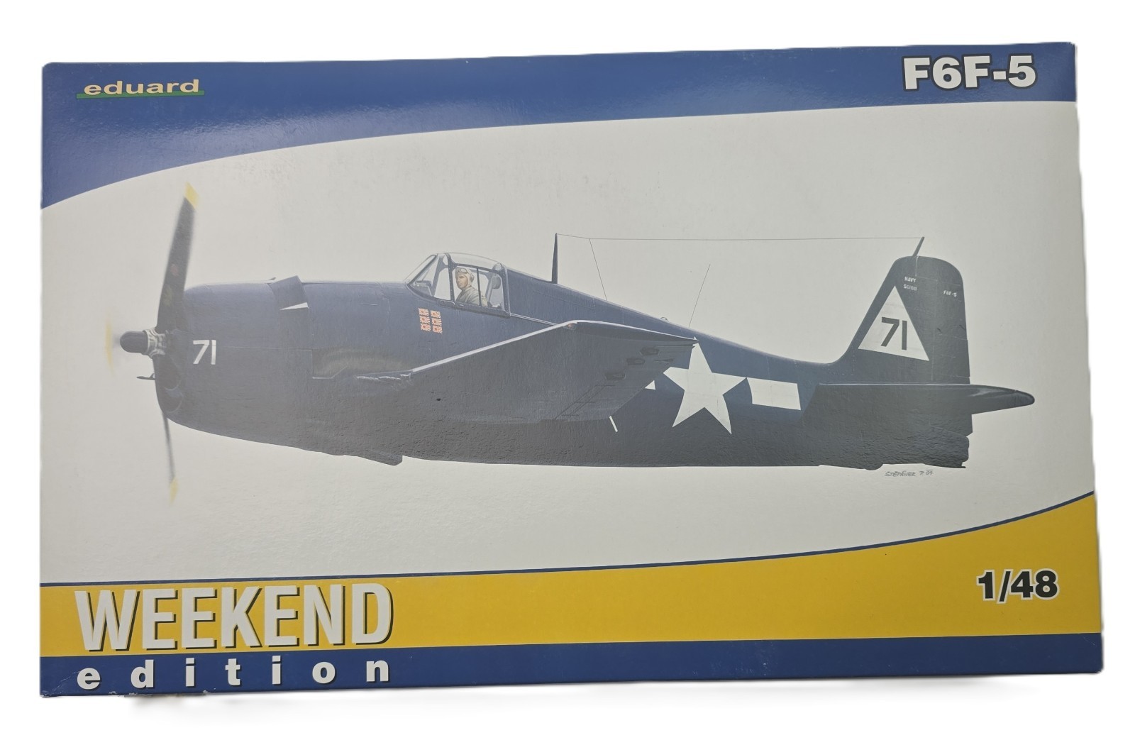 Eduard 1/48 F6F-5 Hellcat Late Weekend Edition Plastic Model Kit 8434