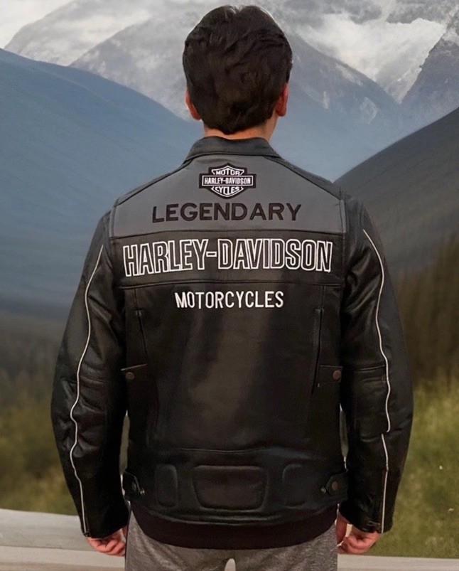 Harly-Davidson Motorcycle Jacket Men\'s All Size Available