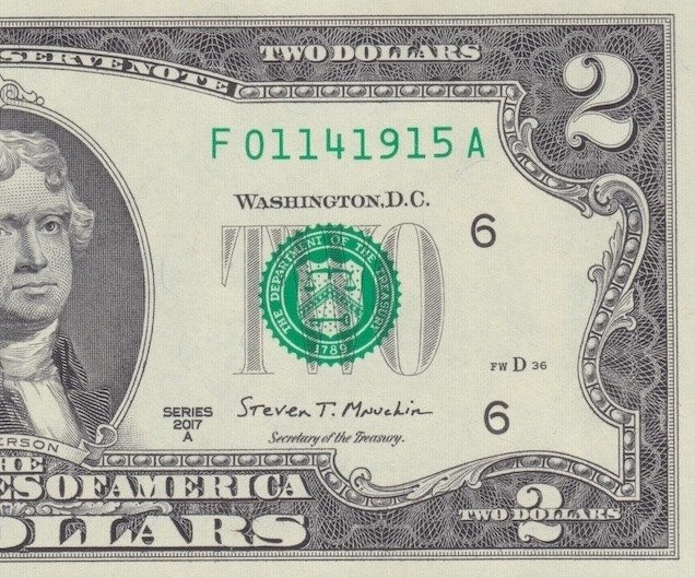 01141915 | JANUARY 14 1915 | FANCY BIRTHDAY ANNIVERSARY SERIAL | GEM UNC