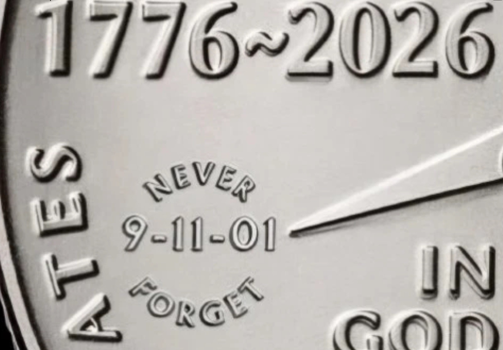 2026-P Enduring Liberty Half Dollar 9-11-01 Never Forget Privy 1 US Coin-PRESALE