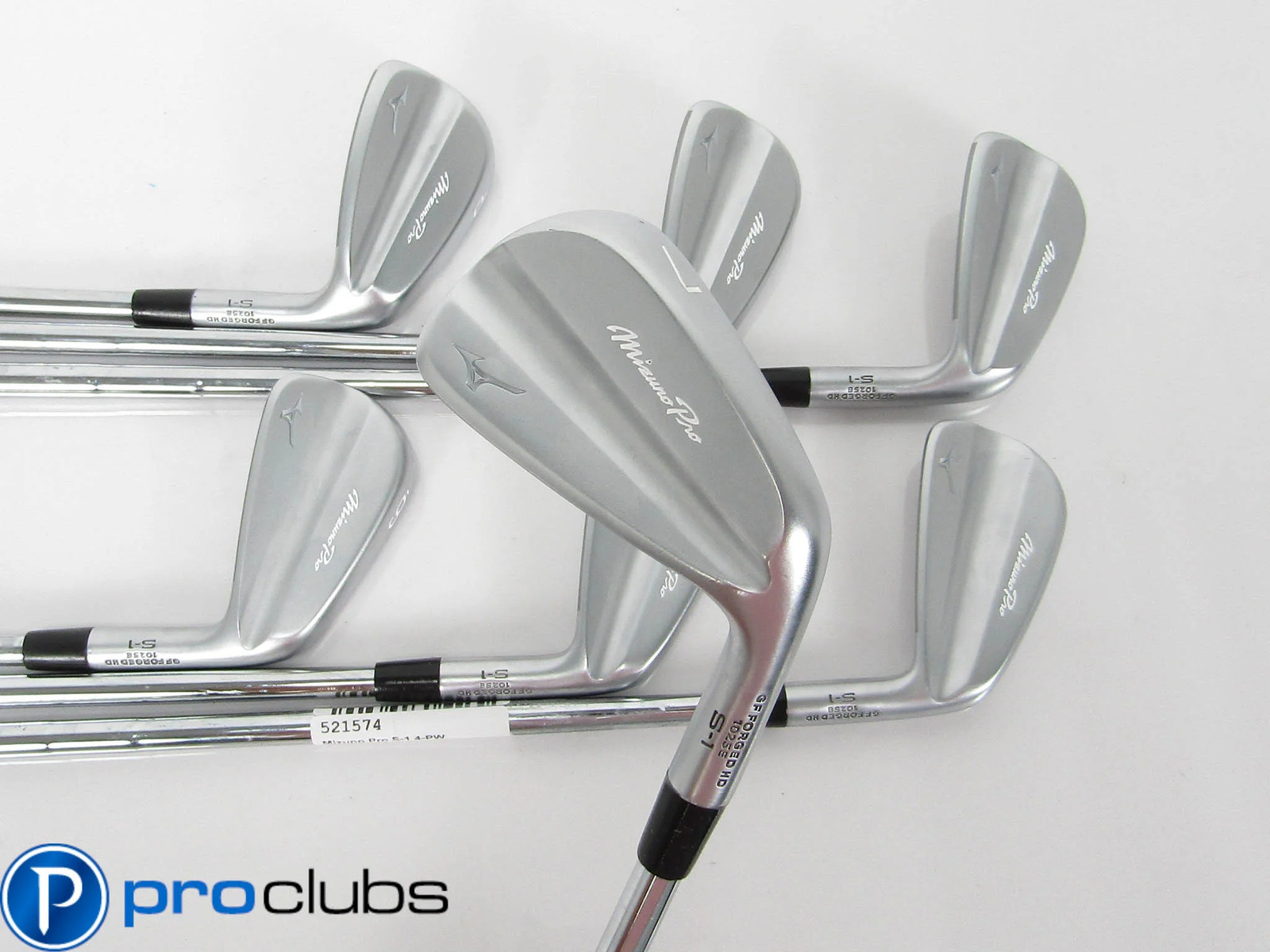 MIZUNO PRO S-1 FORGED IRON SET 4-PW STEEL KBS TOUR 120 STIFF FLEX #521574