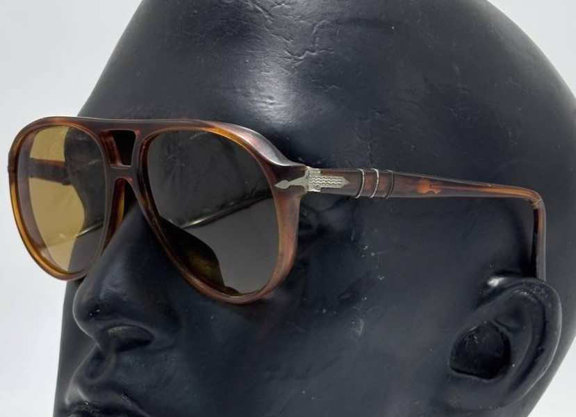 1970\'s Vintage Persol Ratti 58224/56 Sunglasses Meflecto Tortoise Italy Rare Men