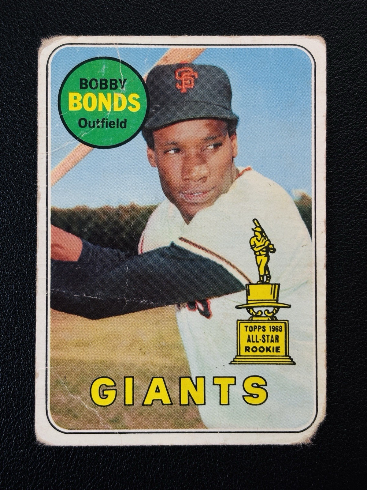 Topps 1969 Topps Bobby Bonds Rookie/All-Star Rookie Card #630 Giants High # Topps 1969 Topps Bobby Bonds Rookie/All-Star Rookie Card #630 Giants High #