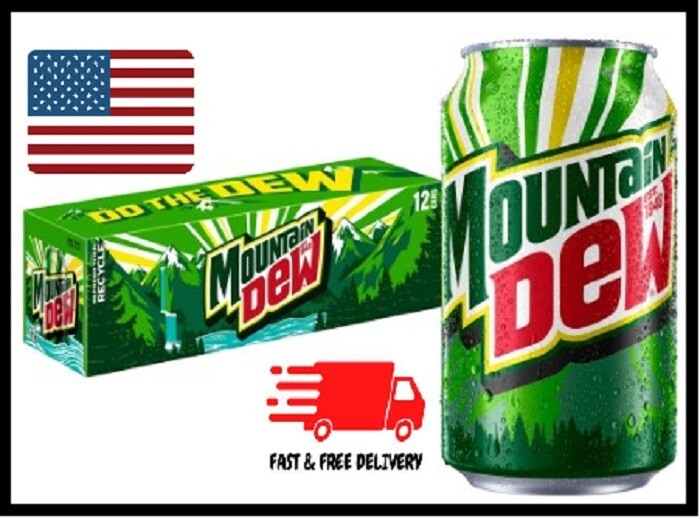12 Count,Mountain Dew Original Soda,12 fl oz
